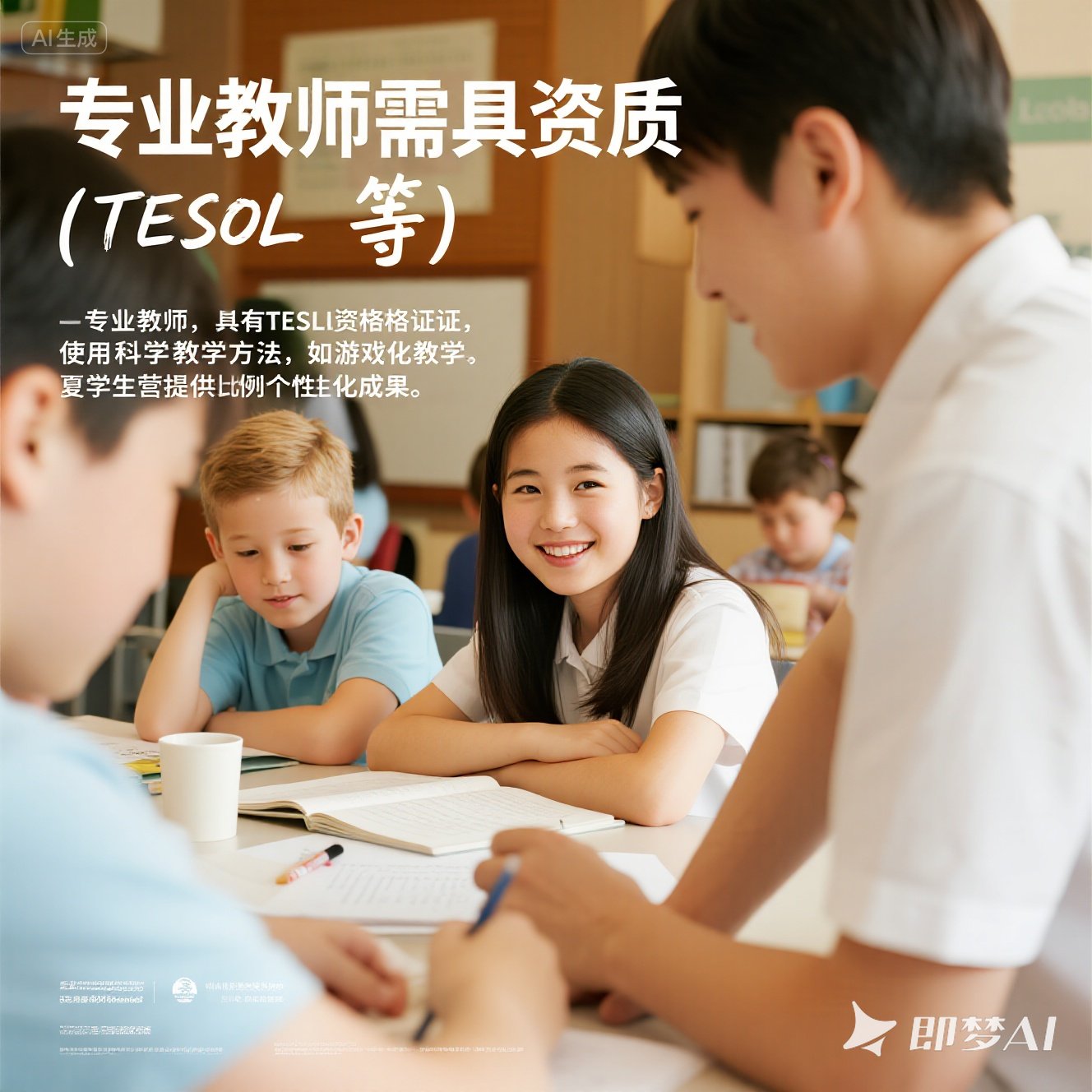 英语夏令营：是否有专业教师？