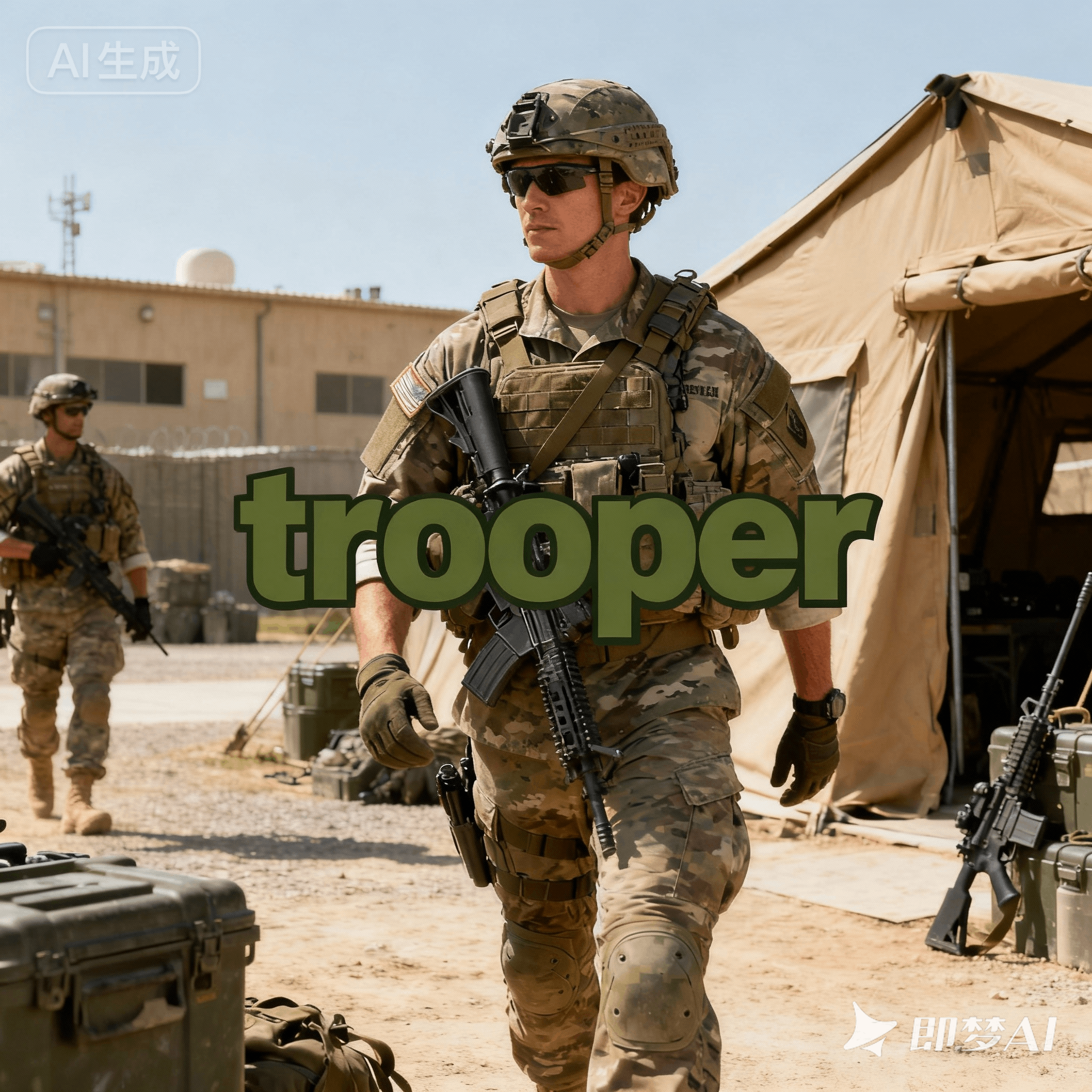 trooper是什么意思_trooper怎么读_音标'tru-pə(r)