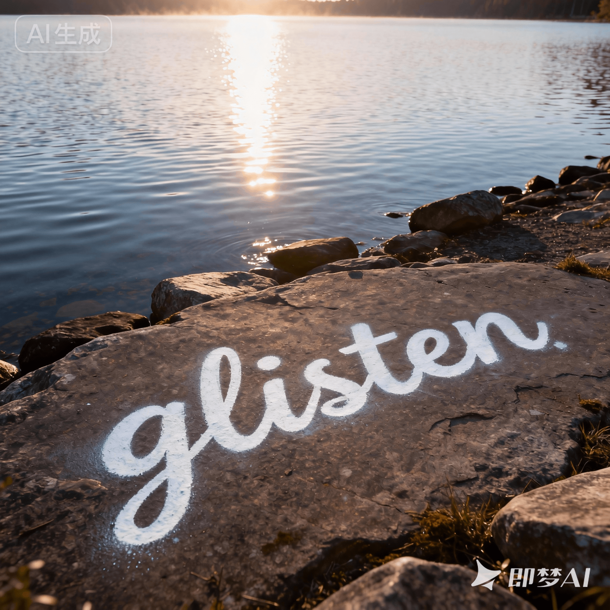 glisten是什么意思_glisten怎么读_音标'ɡlɪsn