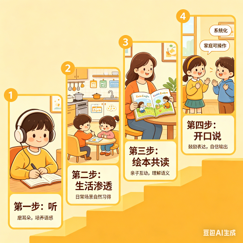 儿童学英语入门教程