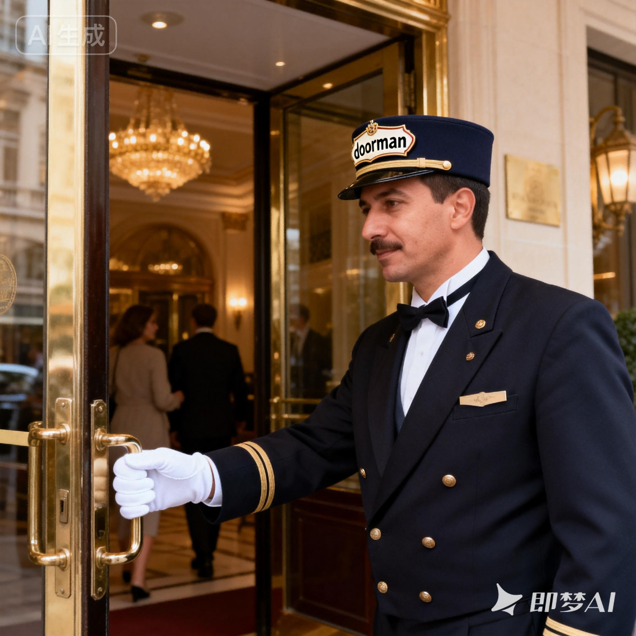 doorman是什么意思_doorman怎么读_音标ˈdɔ-ˌmæn, -mən, ˈdəʊr-