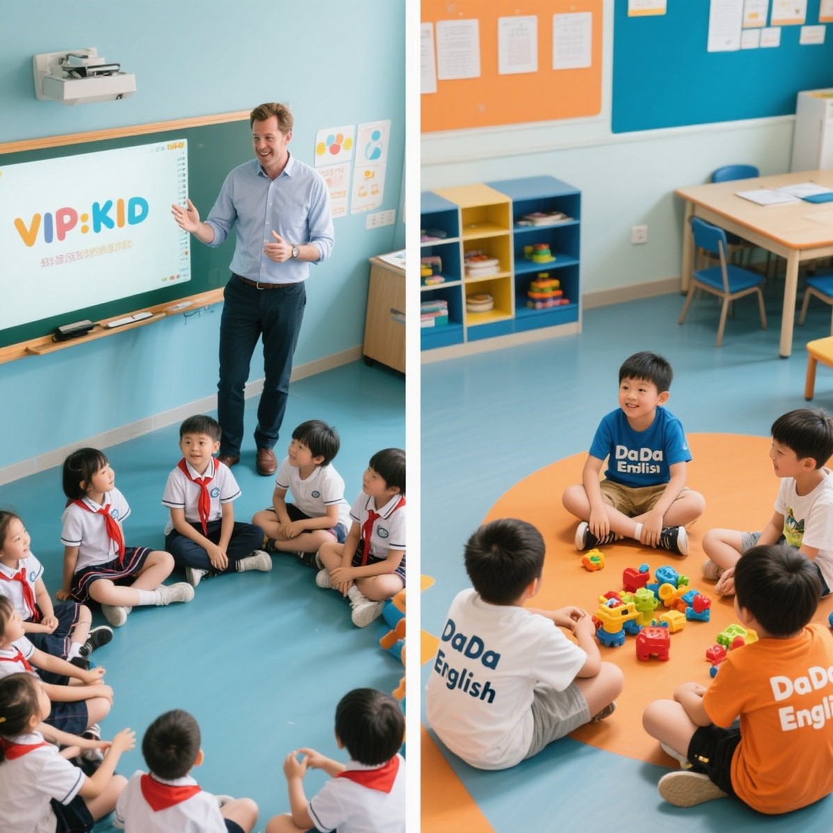 VIPKID 和 DaDa 英语的教学质量比较？