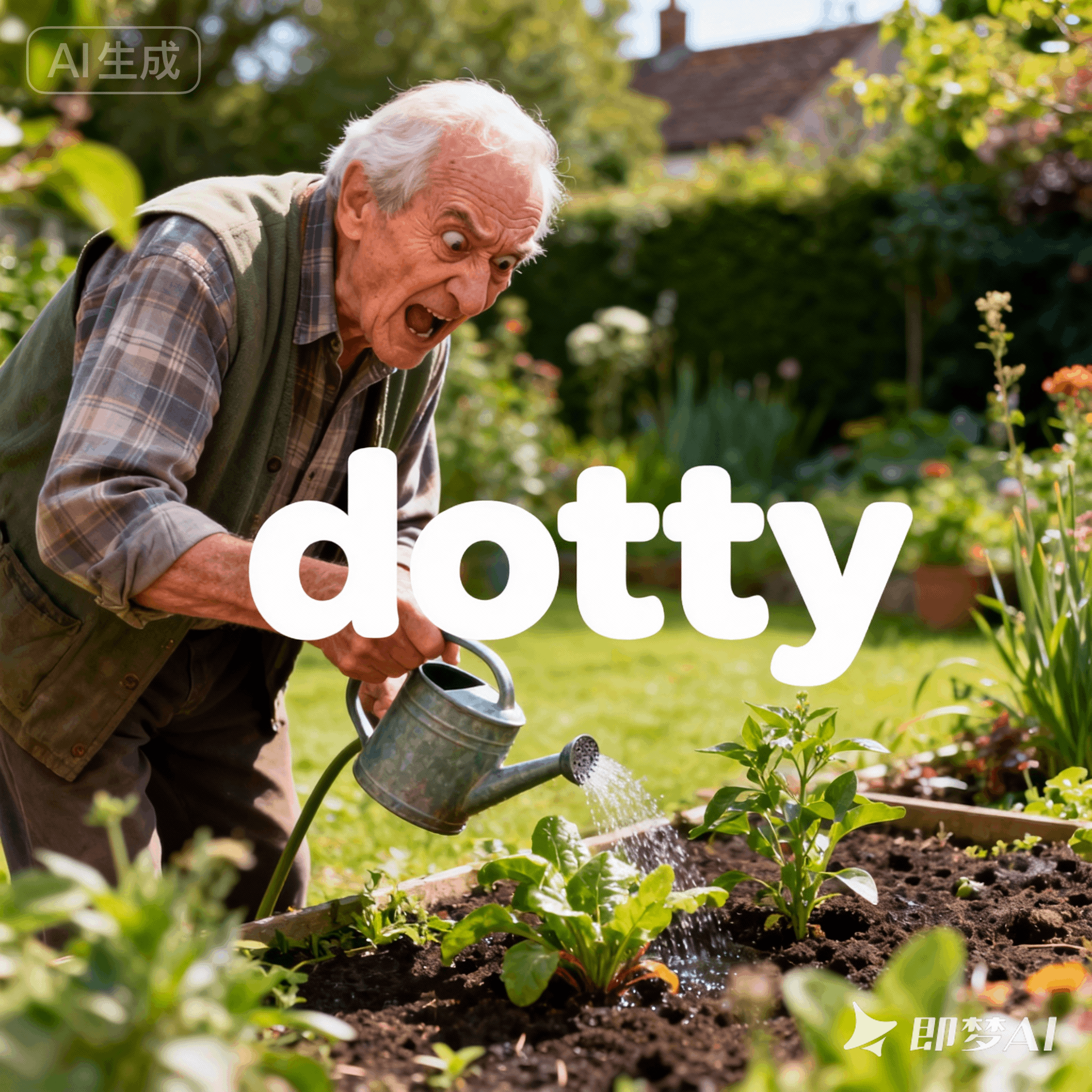 dotty是什么意思_dotty怎么读_音标'dɒtɪ