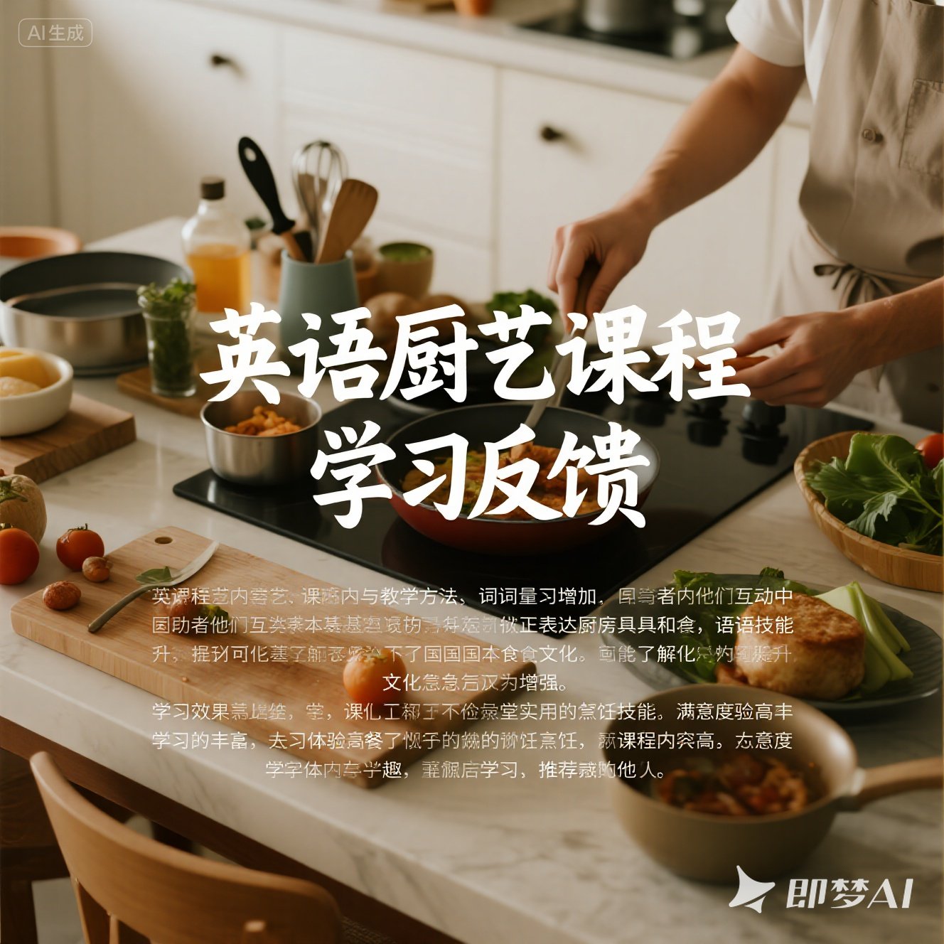 英语厨艺课程的学习反馈如何？