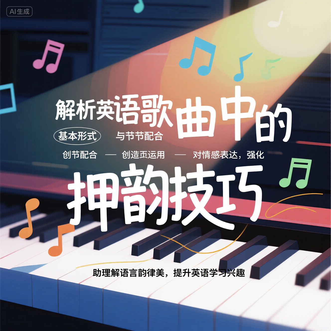 英语歌曲中的押韵技巧有哪些？