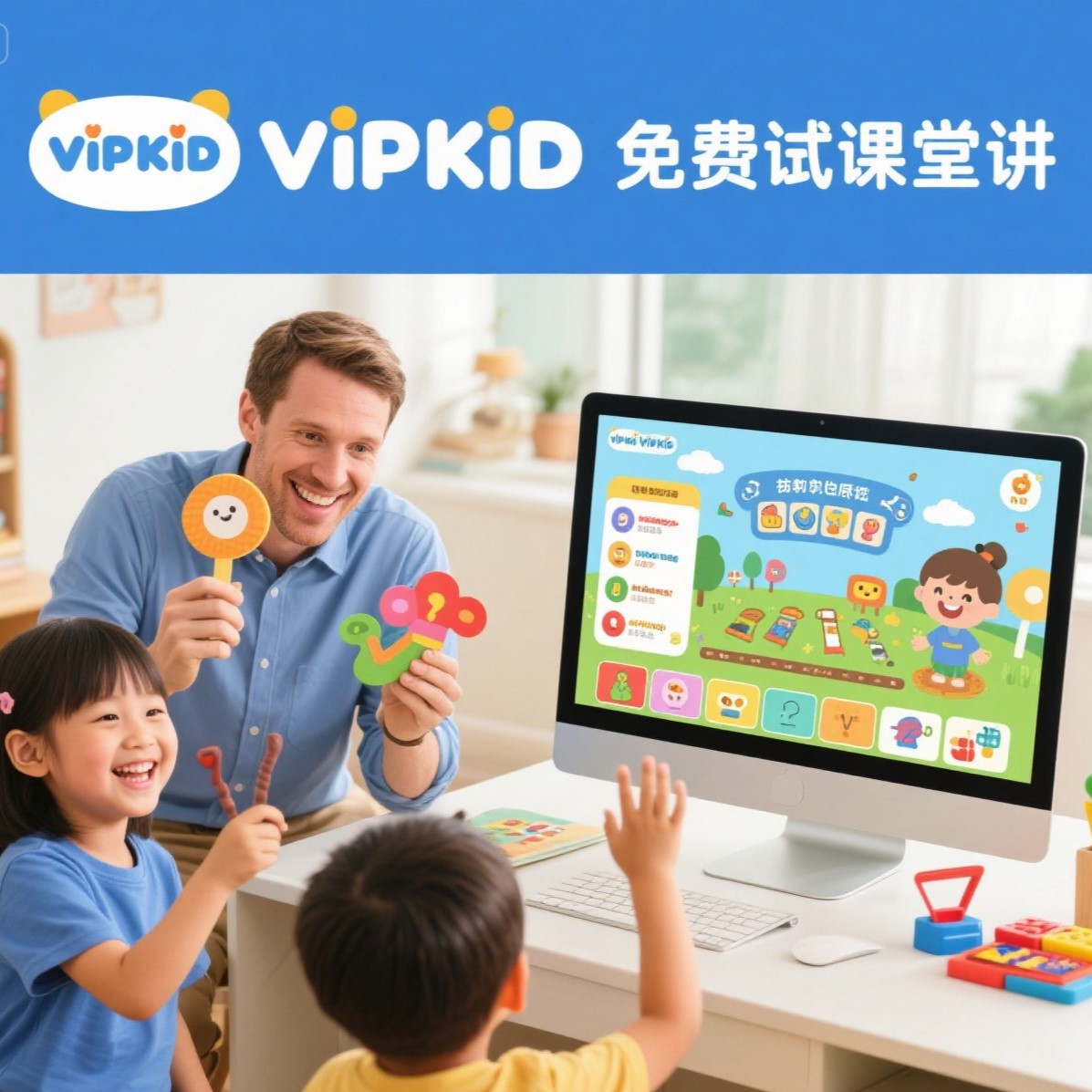VIPKID 免费试听课的互动性如何？
