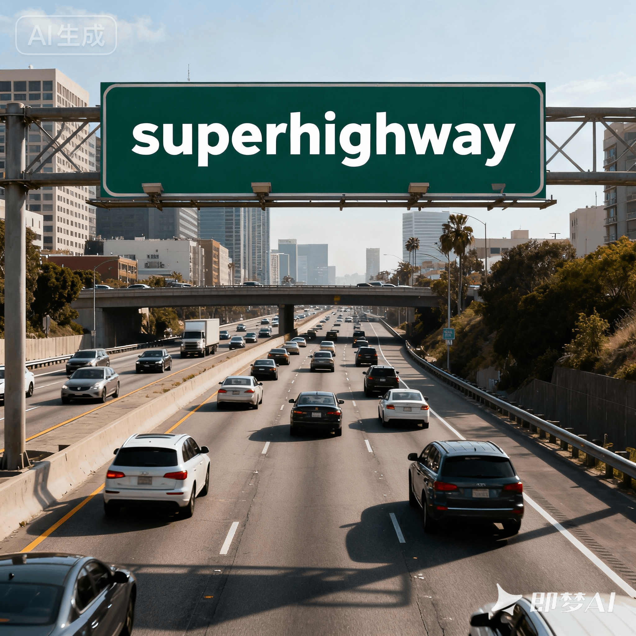 superhighway是什么意思_superhighway怎么读_音标ˌsu-pə'haɪweɪ