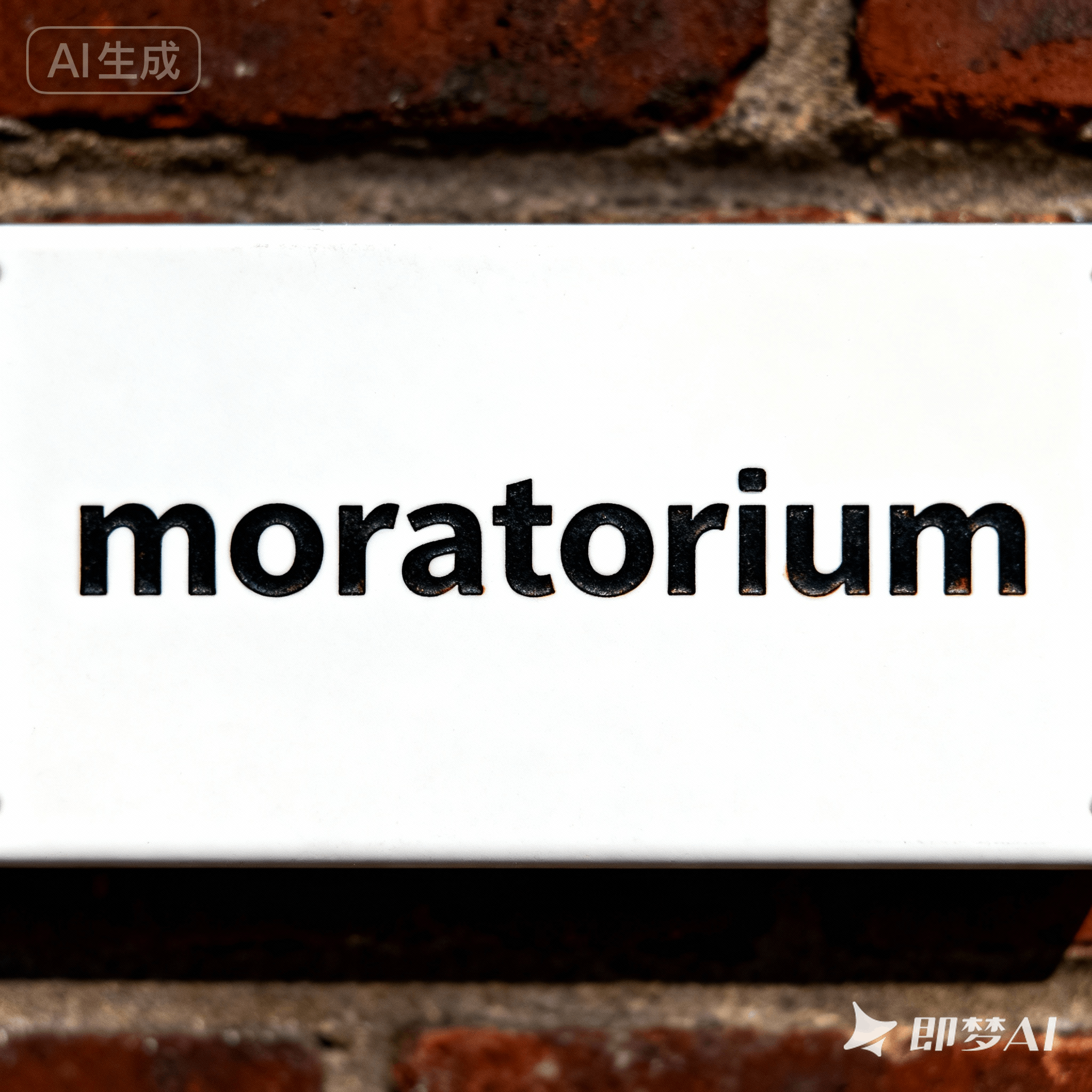 moratorium是什么意思_moratorium怎么读_音标ˌmɒrəˈtɔ-rɪəm