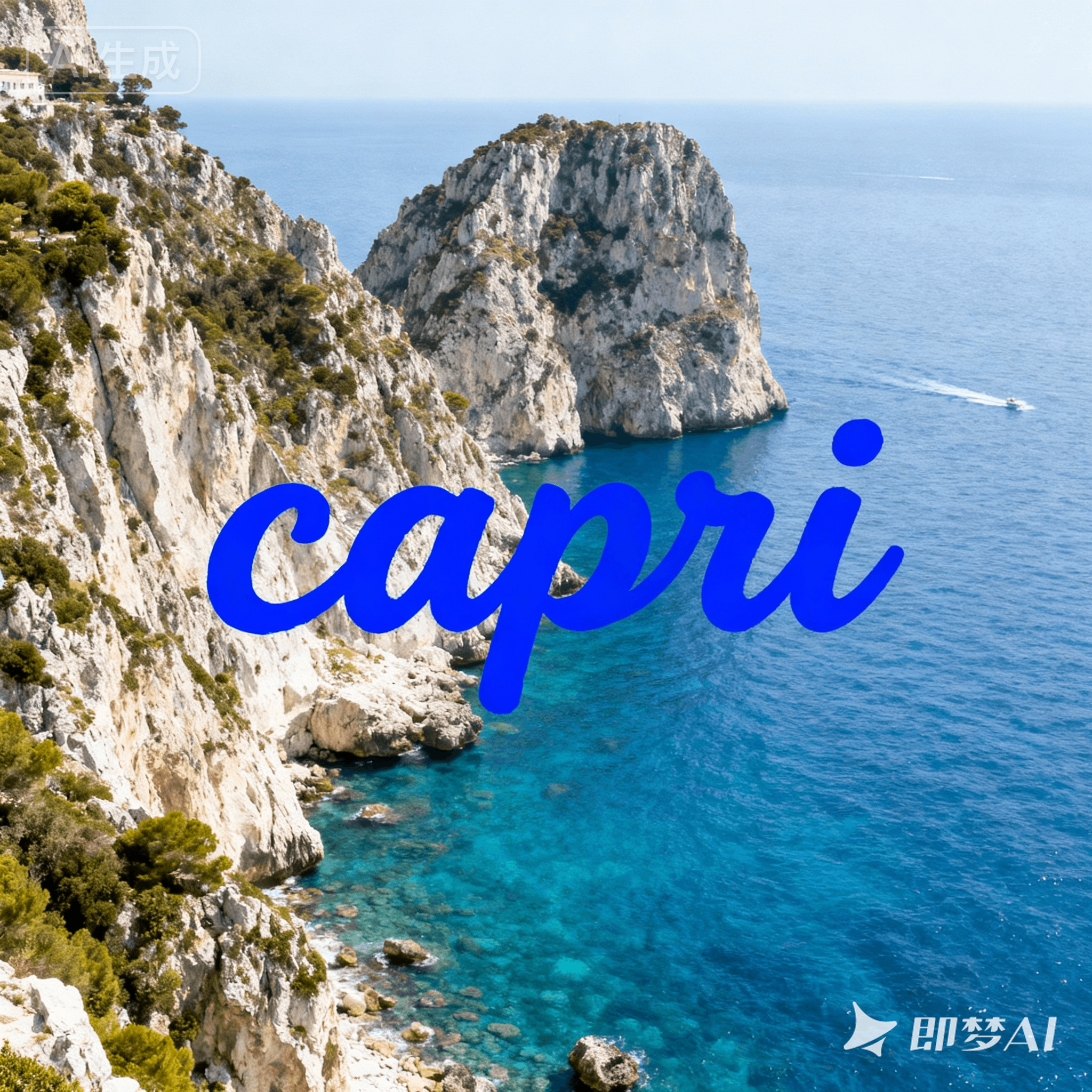 capri是什么意思_capri怎么读_音标ˈkɑ-pri-