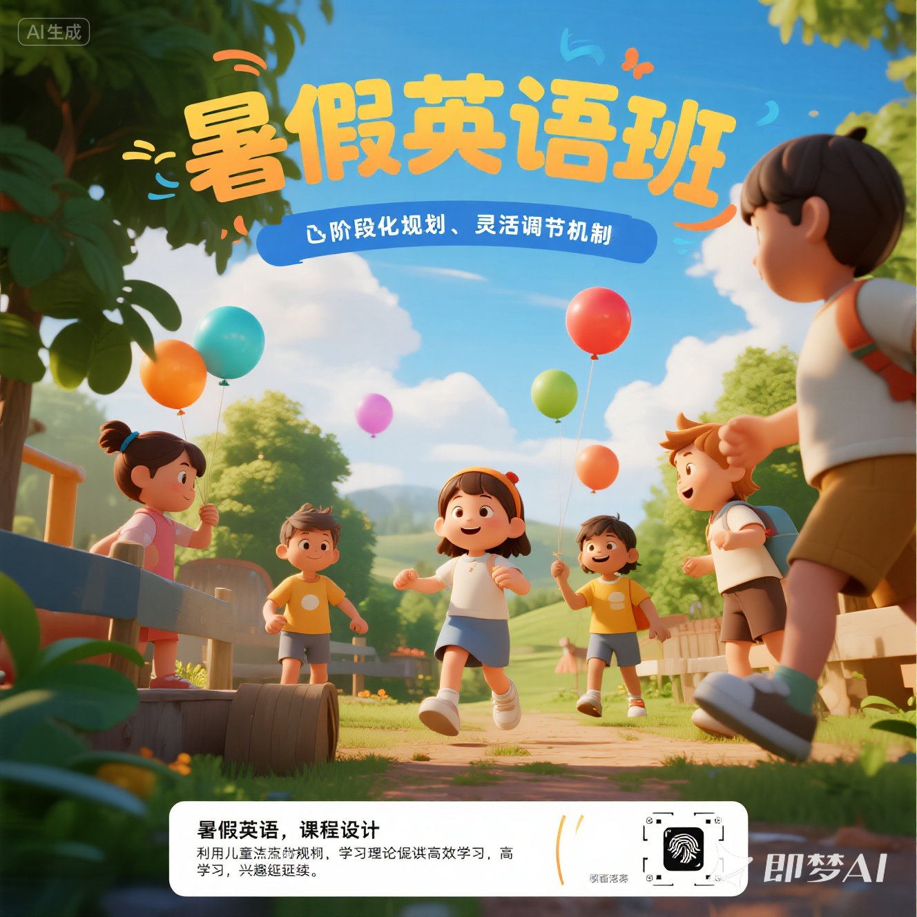 暑假英语班的教学时间是多久？