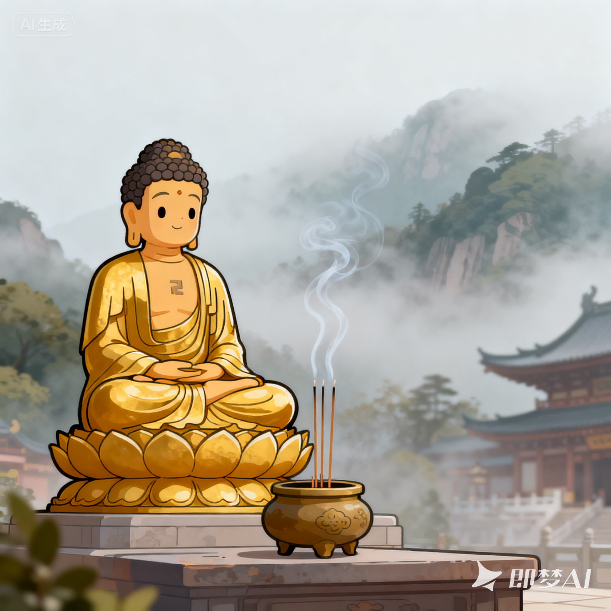 Buddha是什么意思_Buddha怎么读_音标ˈbʊdə