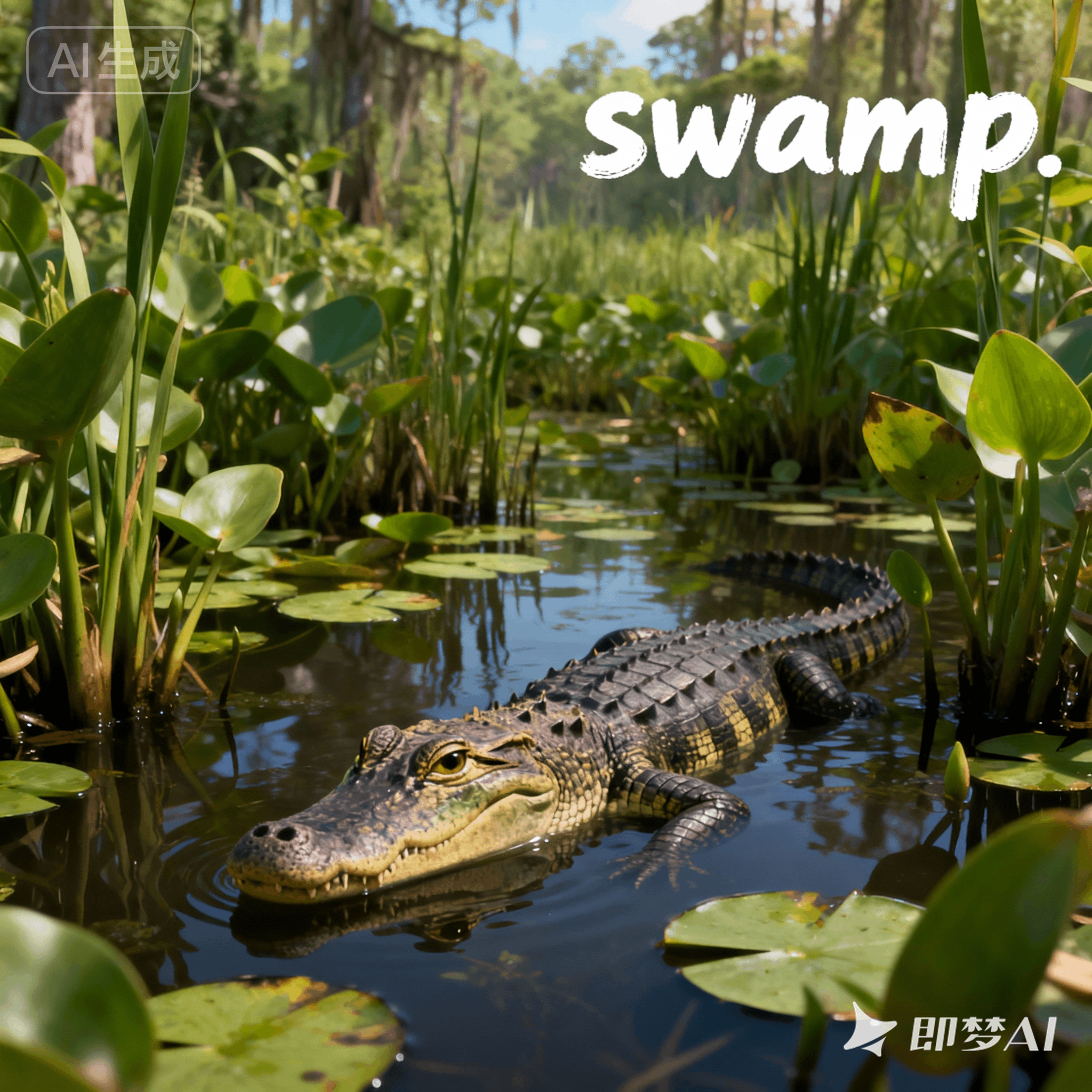 swamp是什么意思_swamp怎么读_音标swɒmp