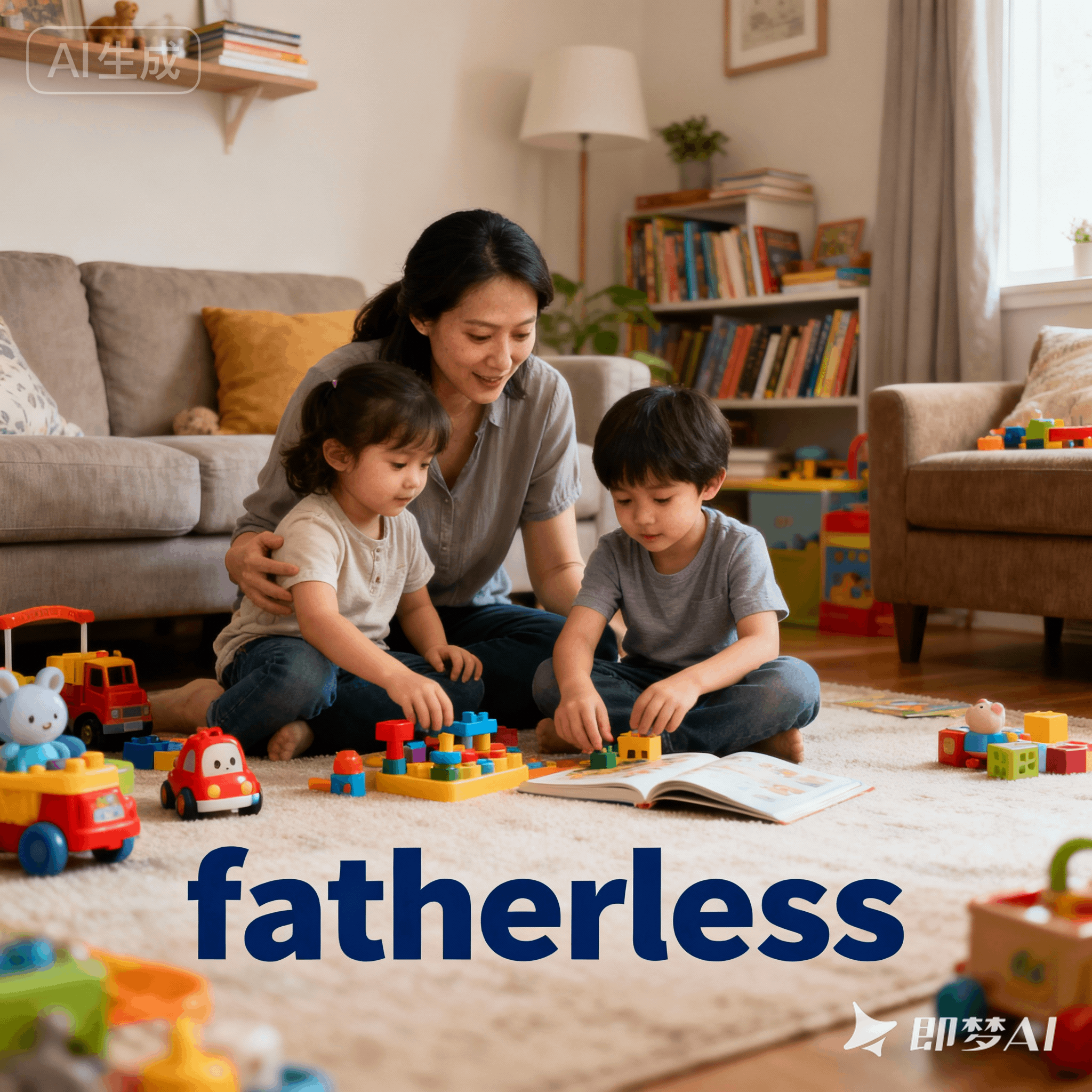 fatherless是什么意思_fatherless怎么读_音标ˈfɑ-ðələs