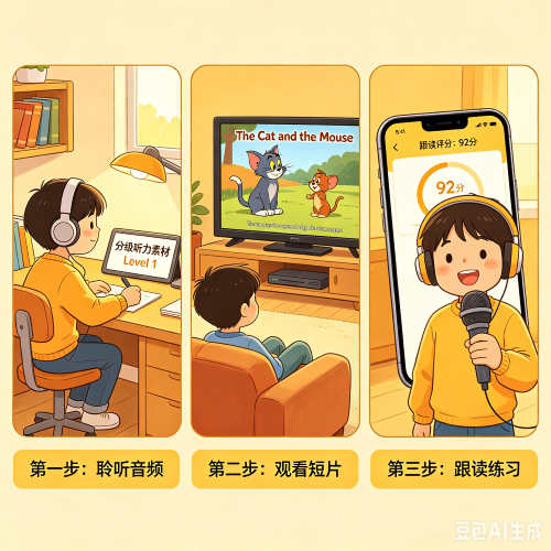 孩子的英语听力怎么提高