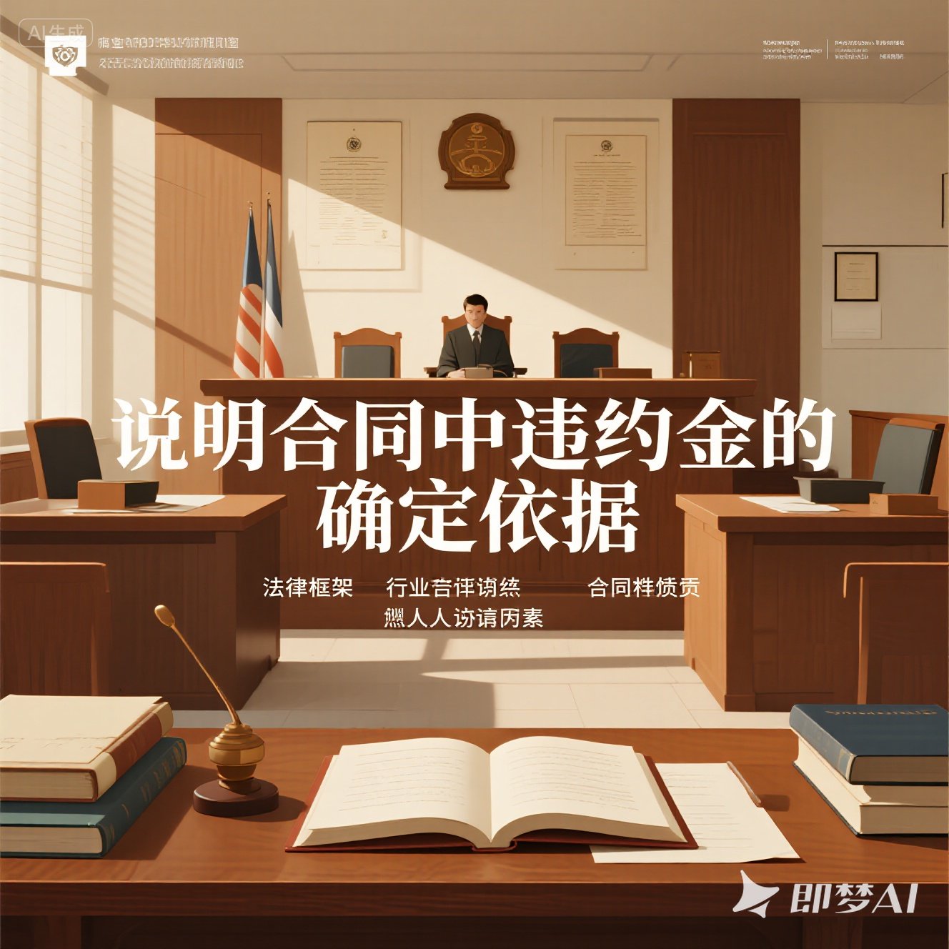 合同中的违约金是如何确定的？