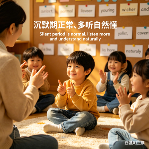 英语启蒙阶段纯英文上课听不懂