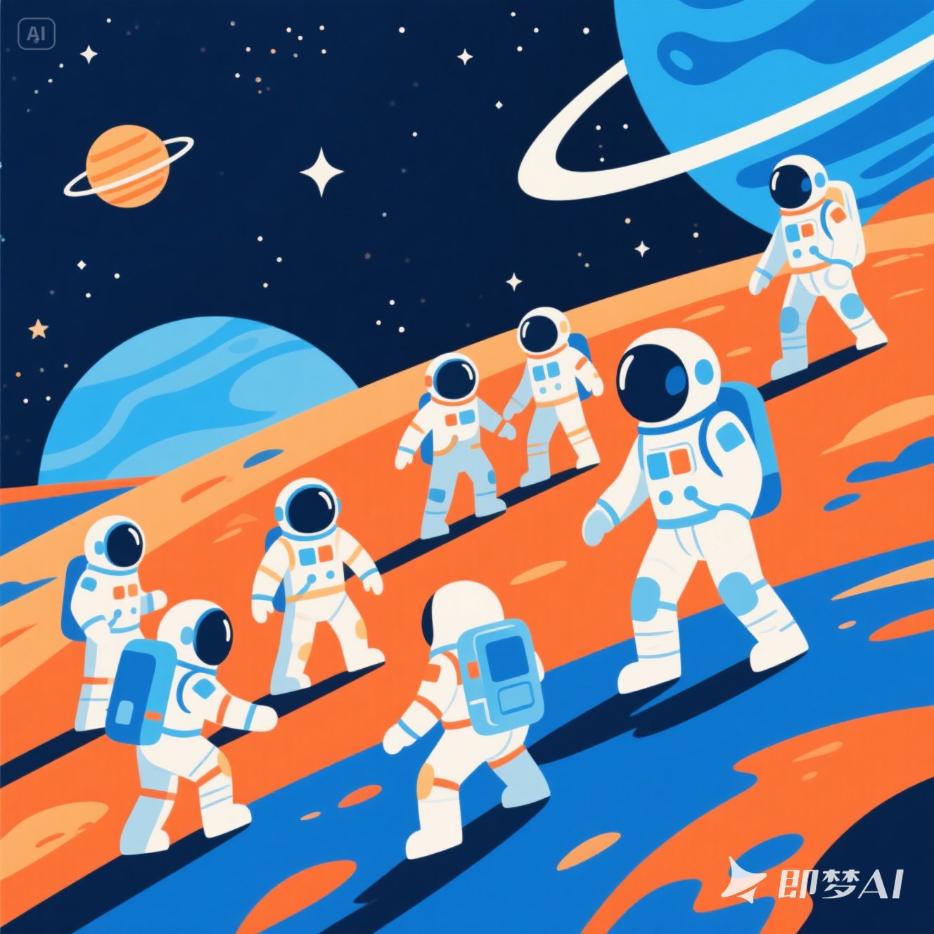 英语动画片中的太空探索故事