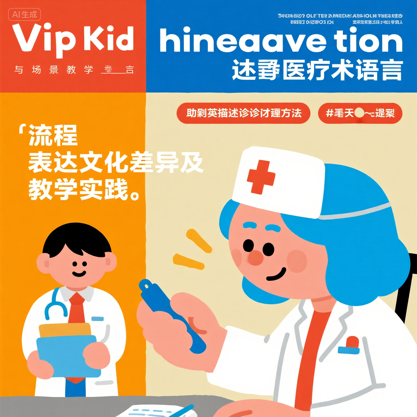 如何用英语描述医院就诊过程？
