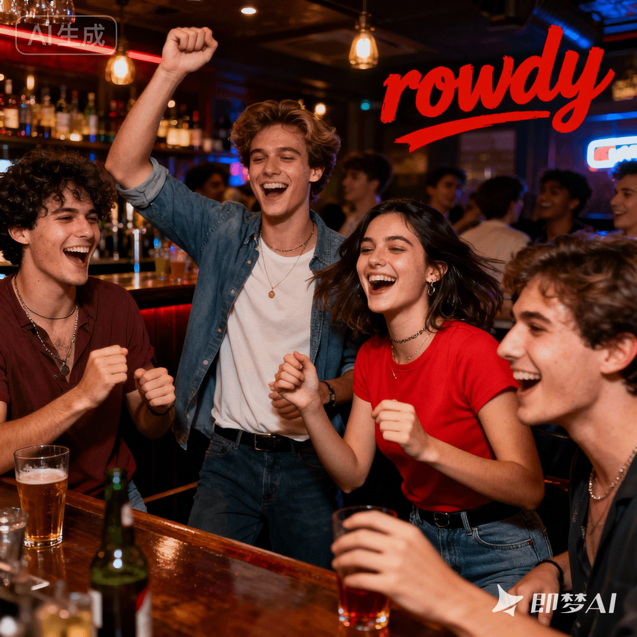 rowdy是什么意思_rowdy怎么读_音标'raʊdɪ