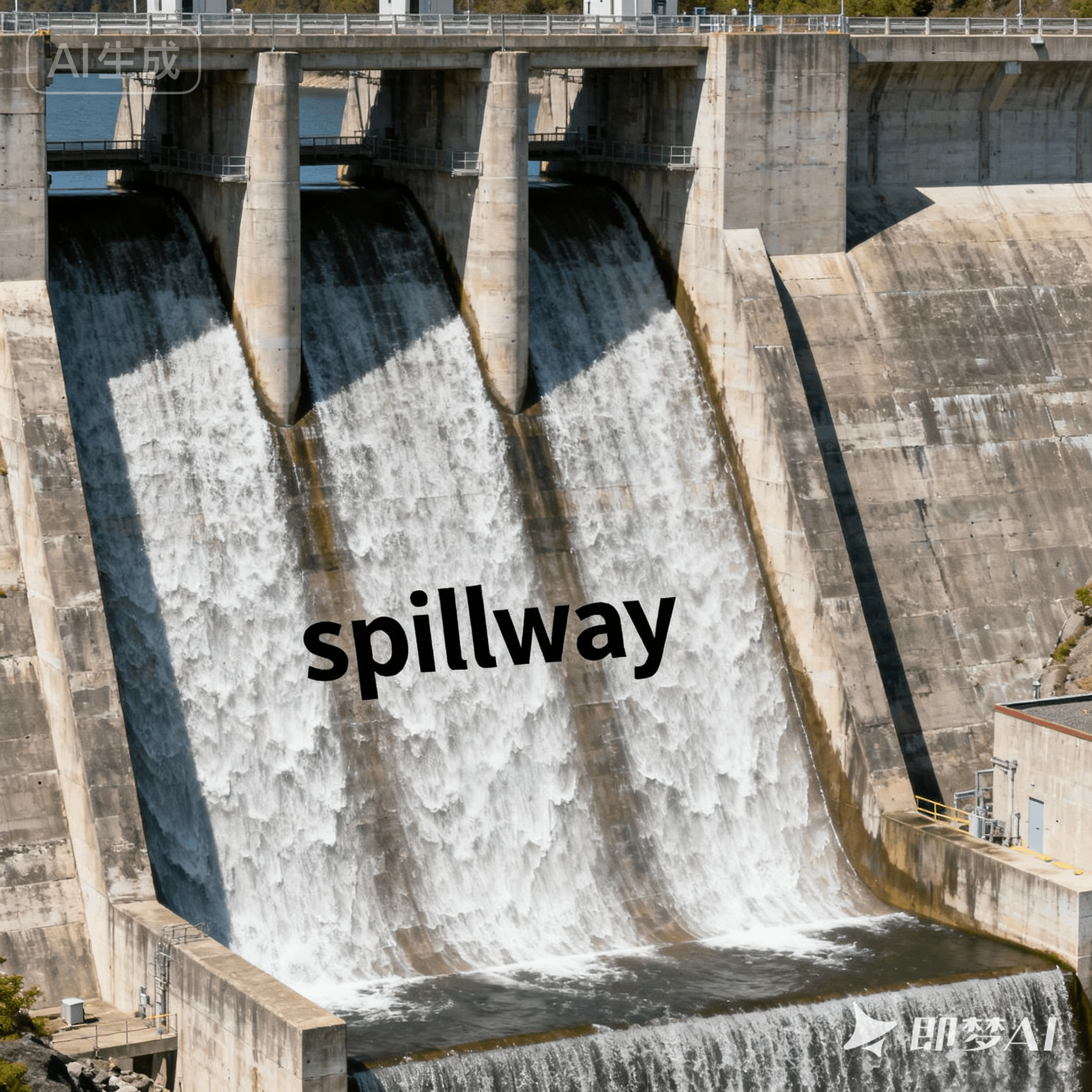 spillway是什么意思_spillway怎么读_音标'spilwei