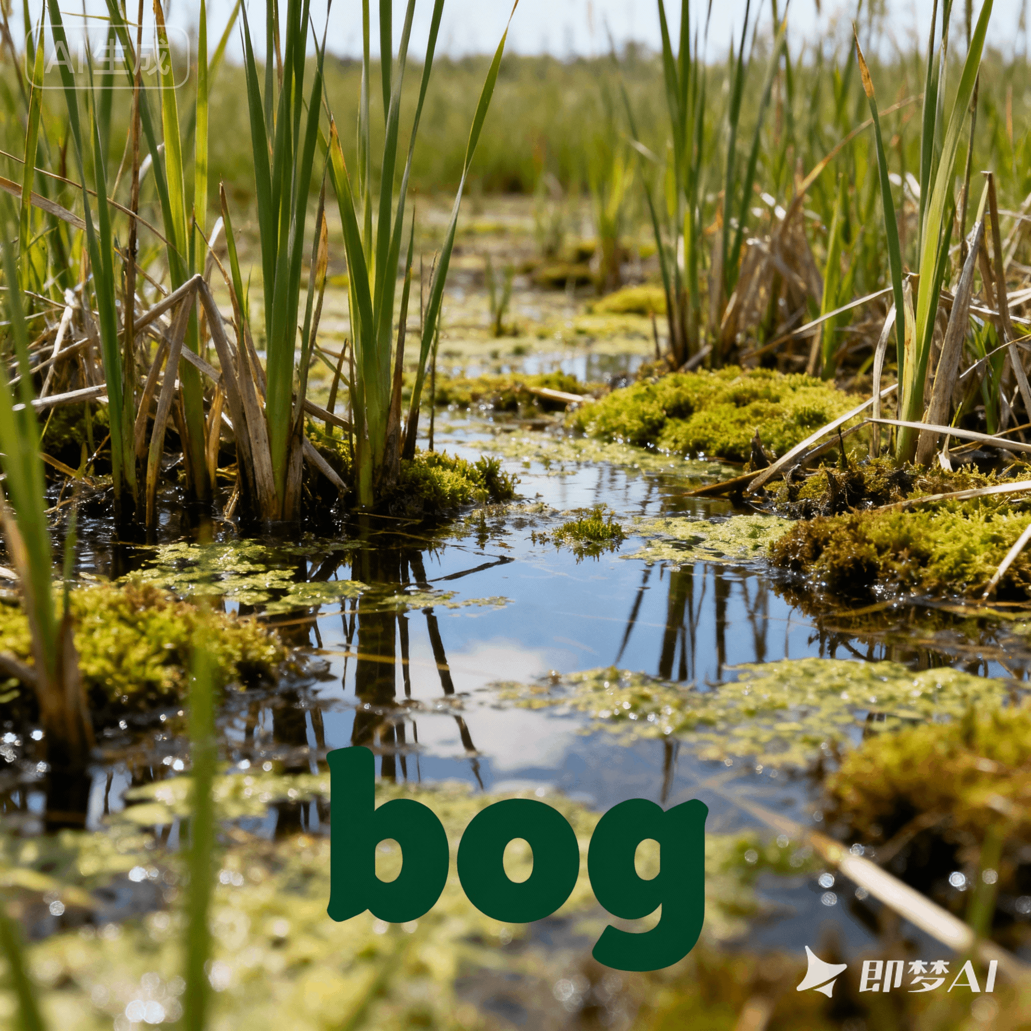 bog是什么意思_bog怎么读_音标bɒɡ