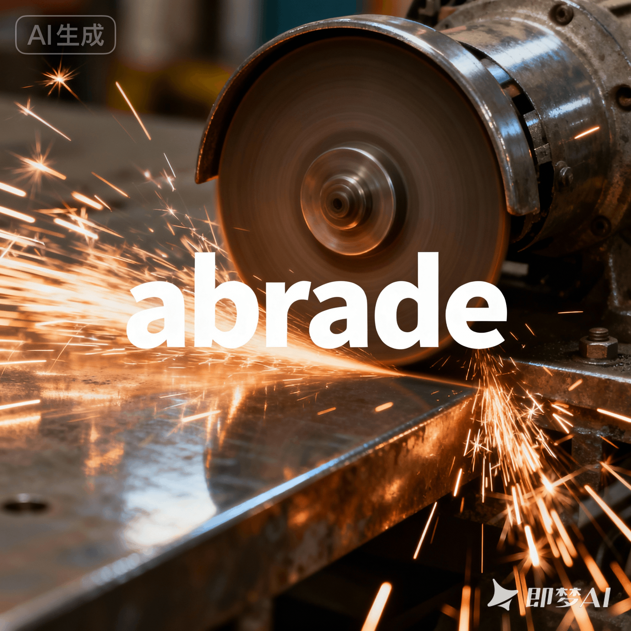 abrade是什么意思_abrade怎么读_音标ə'breɪd