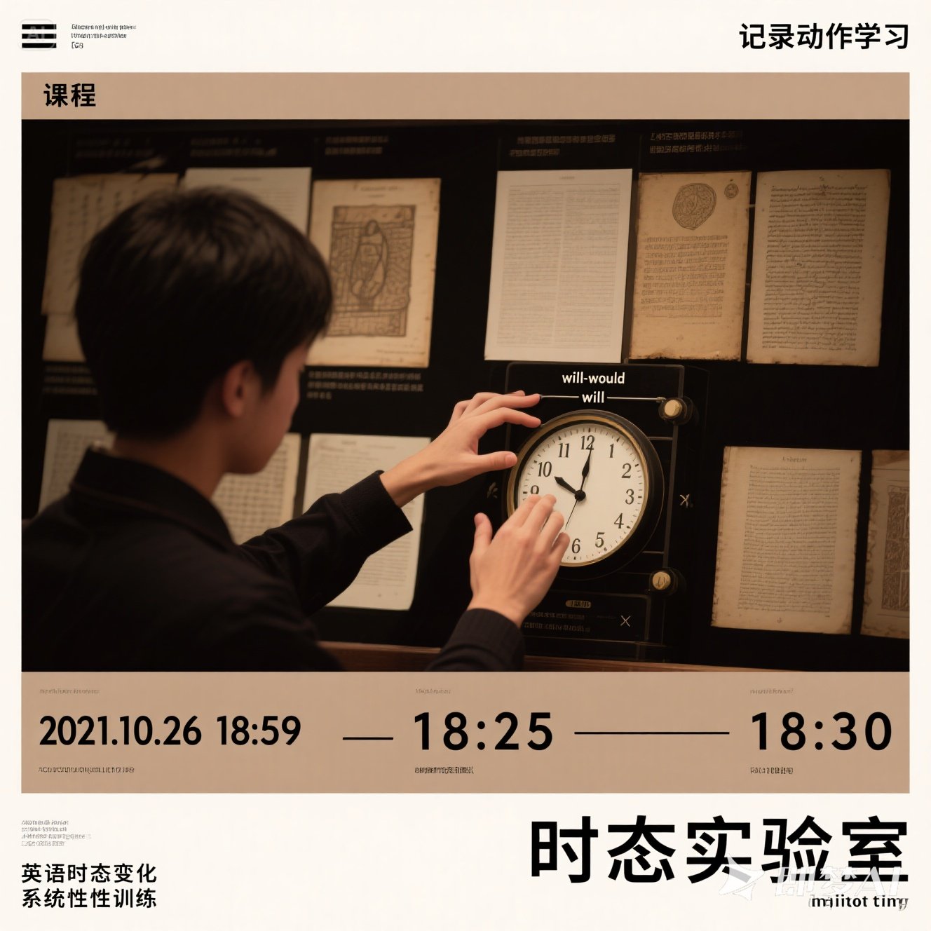 如何科学系统训练英语时态？