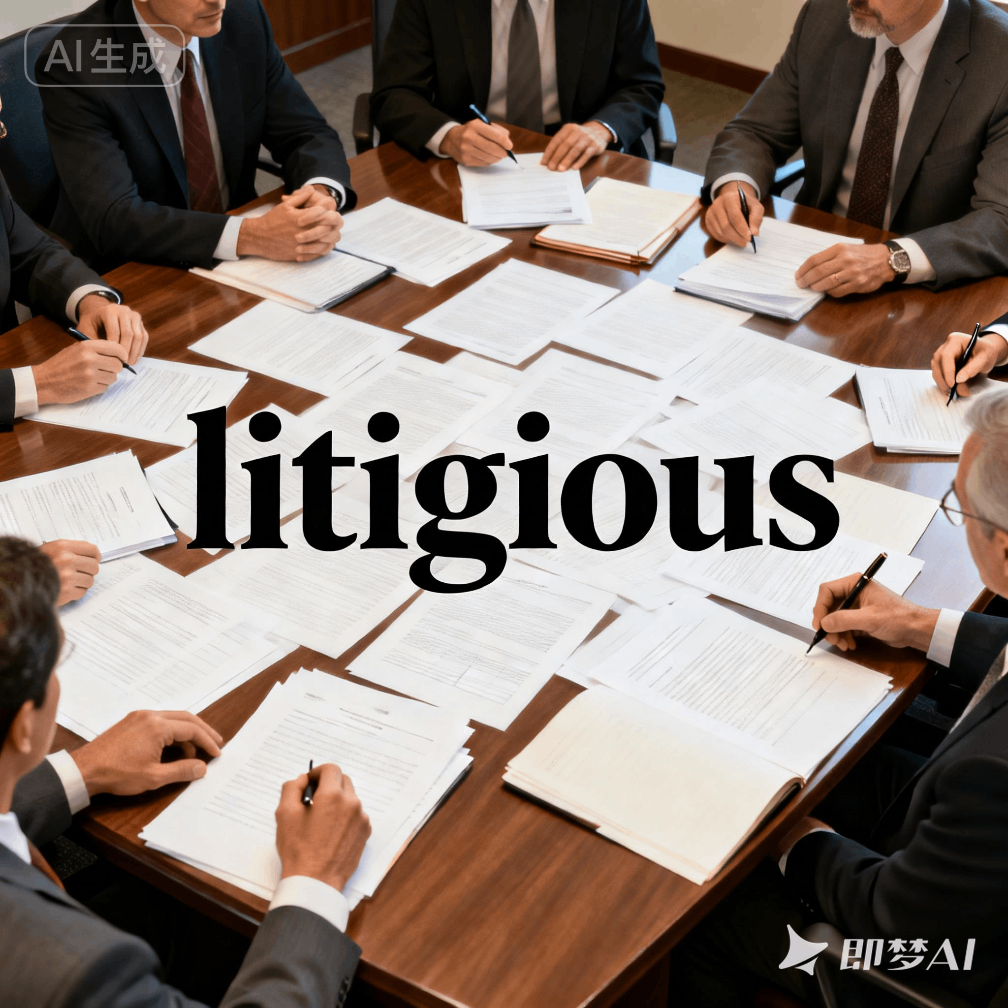 litigious是什么意思_litigious怎么读_音标lɪˈtɪdʒəs