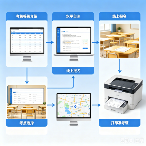 英语考级一共有几个等级怎么报考