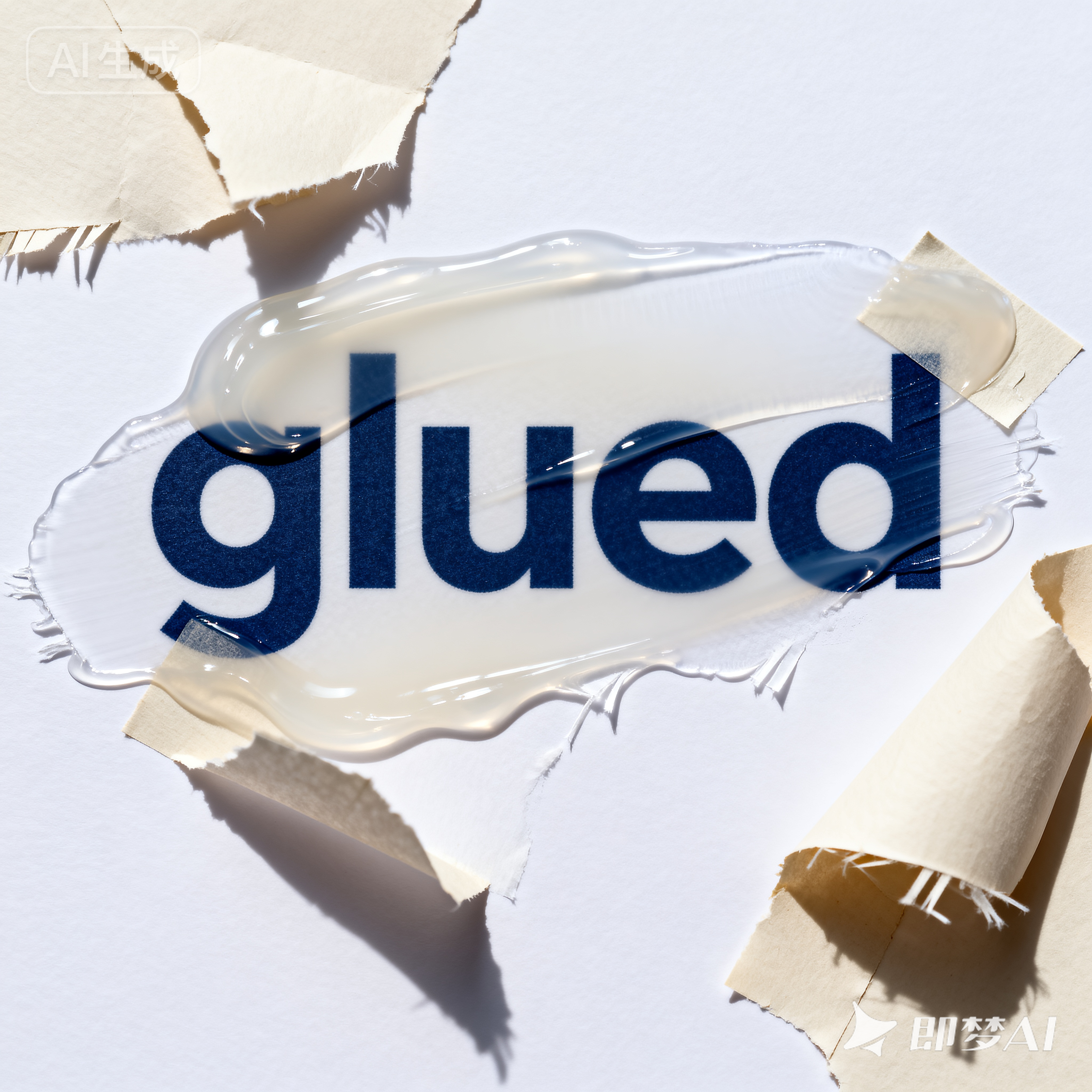glued是什么意思_glued怎么读_音标ɡluːd
