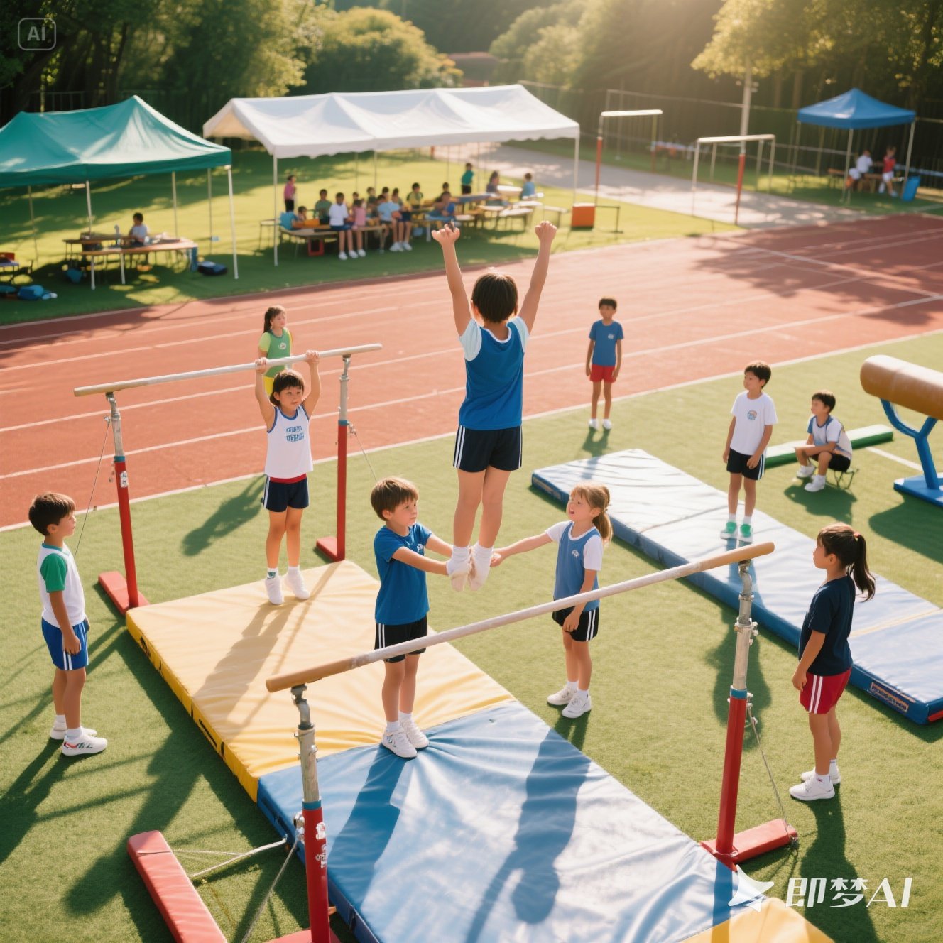 英语夏令营：是否有体操训练？