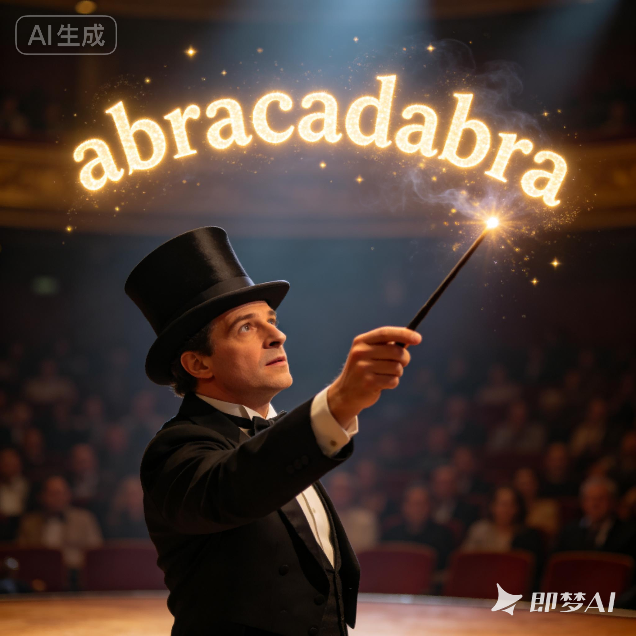 abracadabra是什么意思_abracadabra怎么读_音标ˌæbrəkəˈdæbrə