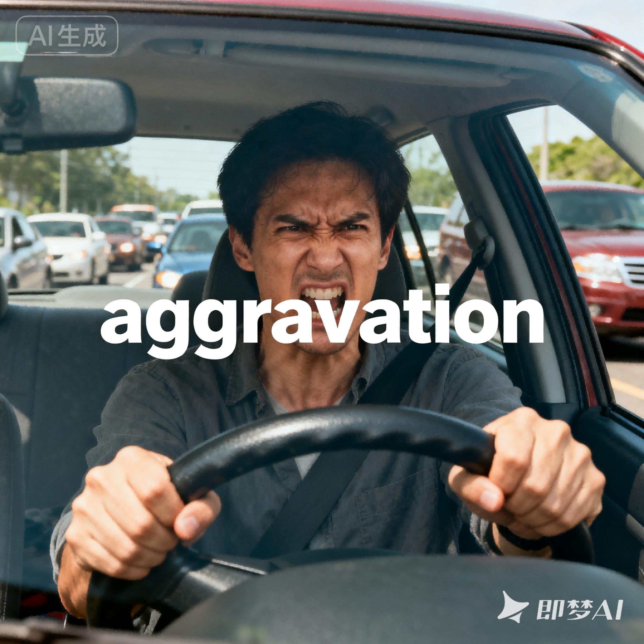 aggravation是什么意思_aggravation怎么读_音标ˌæɡrə'veɪʃn