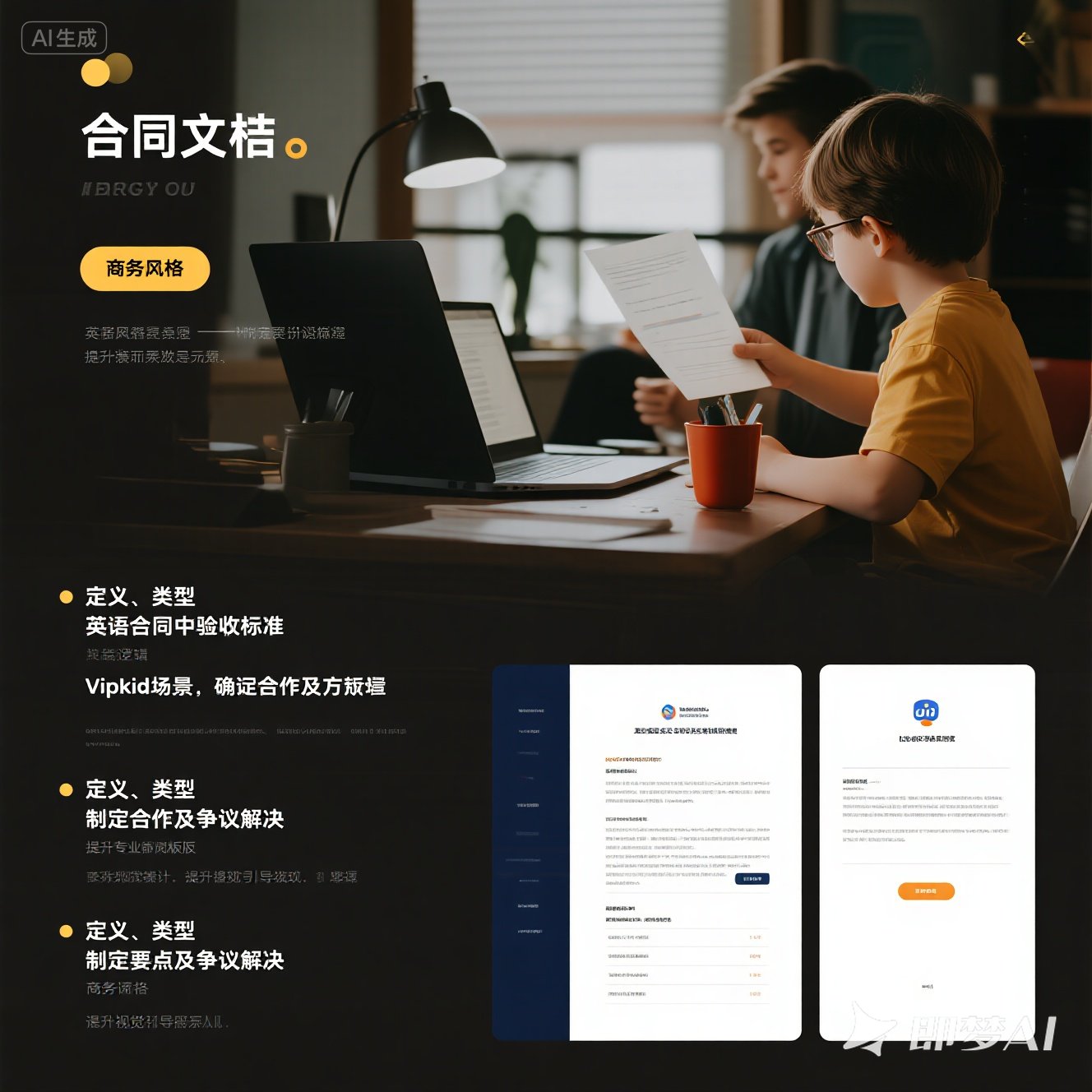 英语合同中的验收标准有哪些？