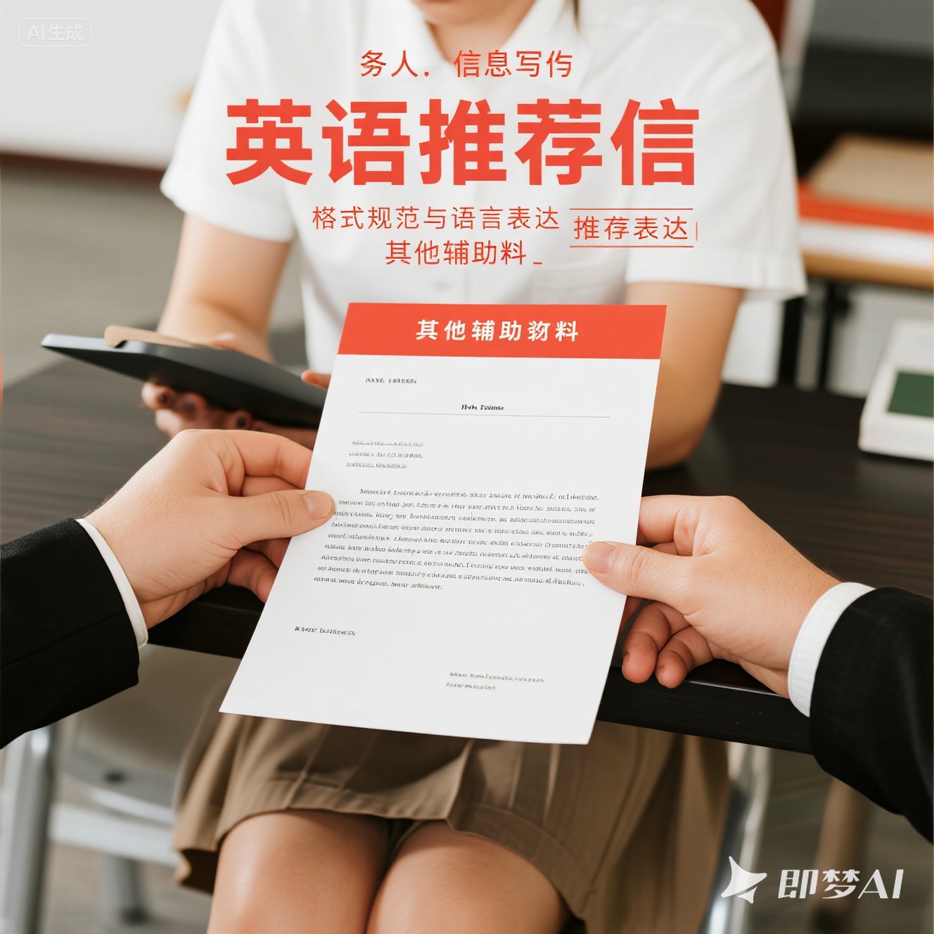 英语推荐信写作需要哪些材料？