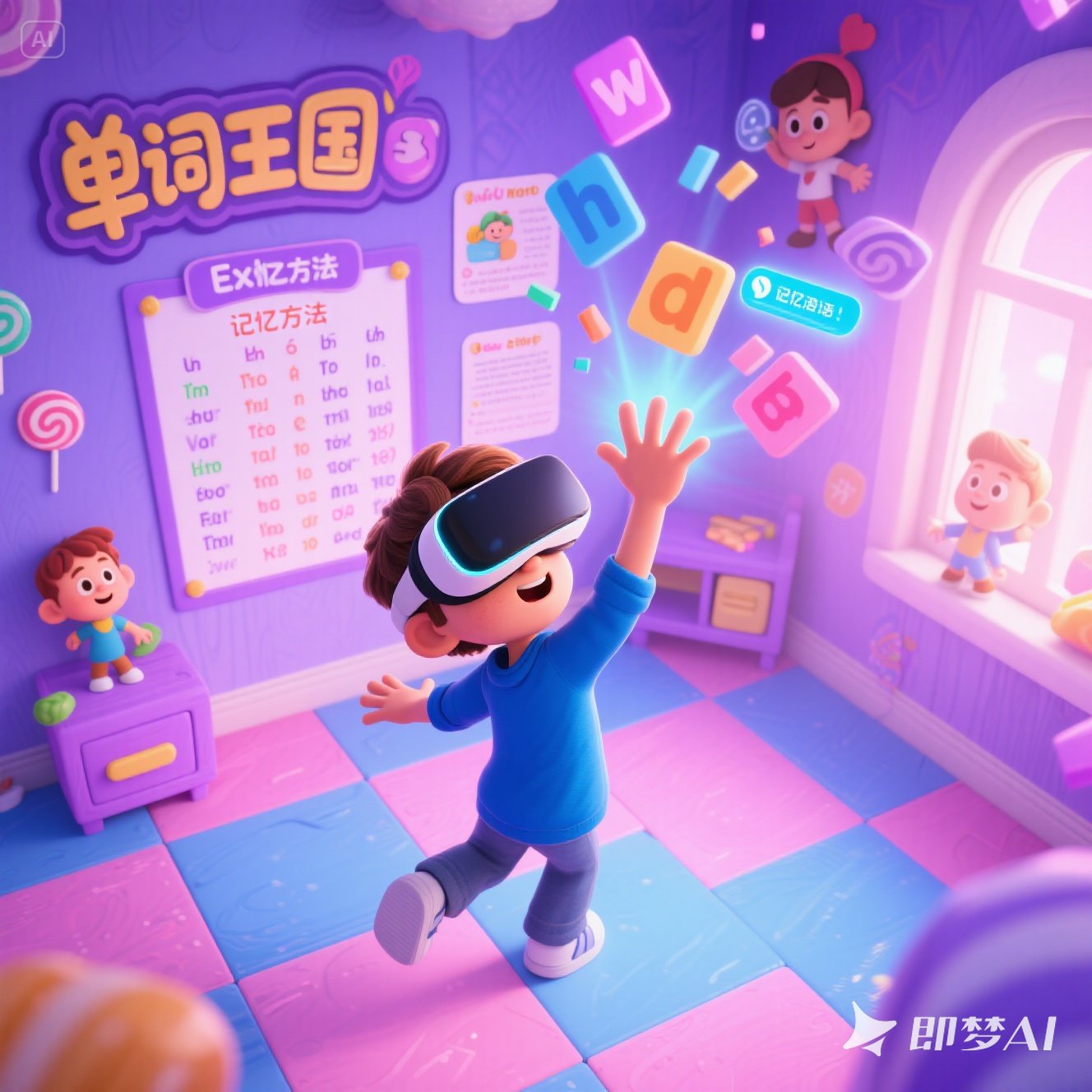 儿童英语学习中的记忆力提升？
