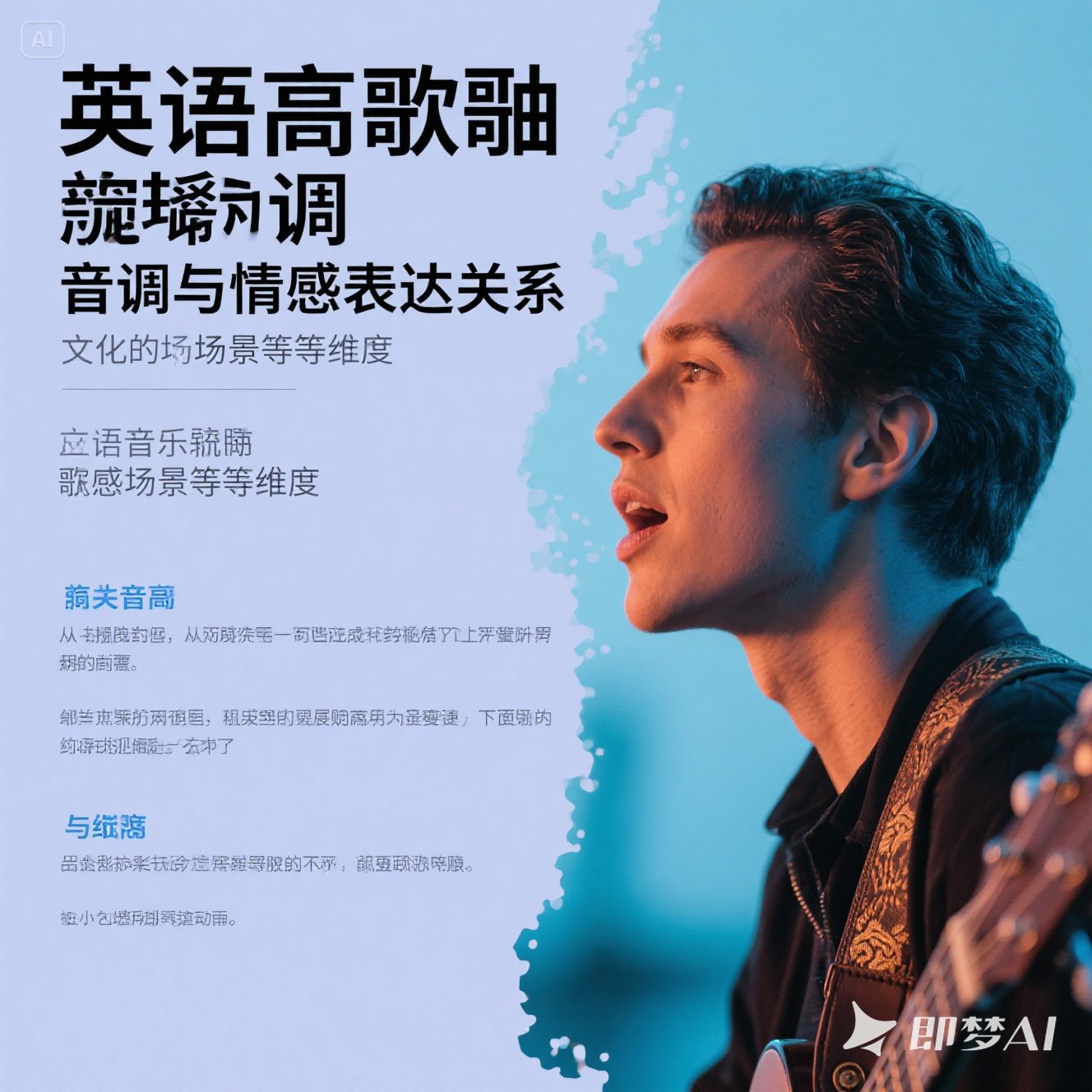 英语歌曲中的音调与情感表达？