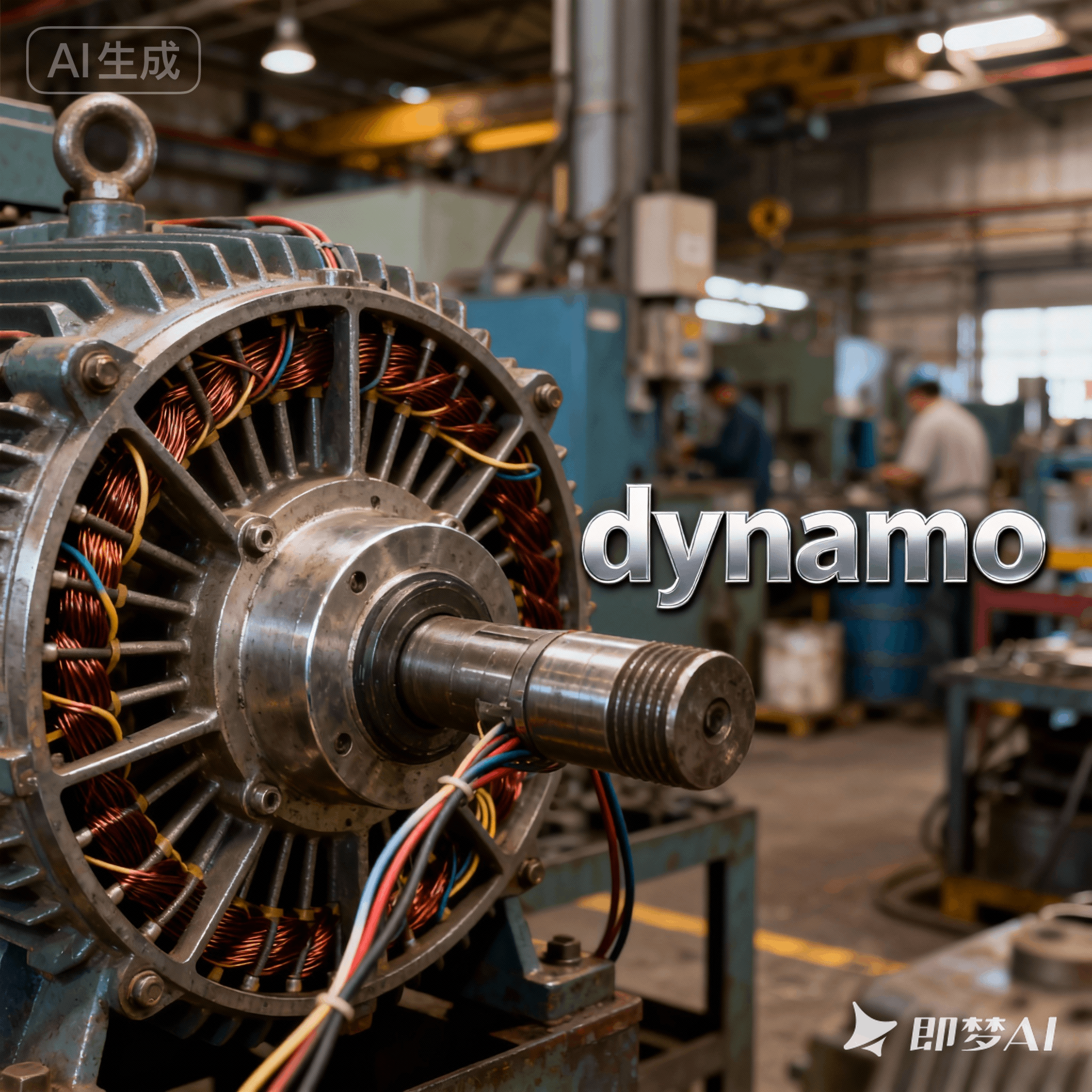 dynamo是什么意思_dynamo怎么读_音标'daɪnəməʊ