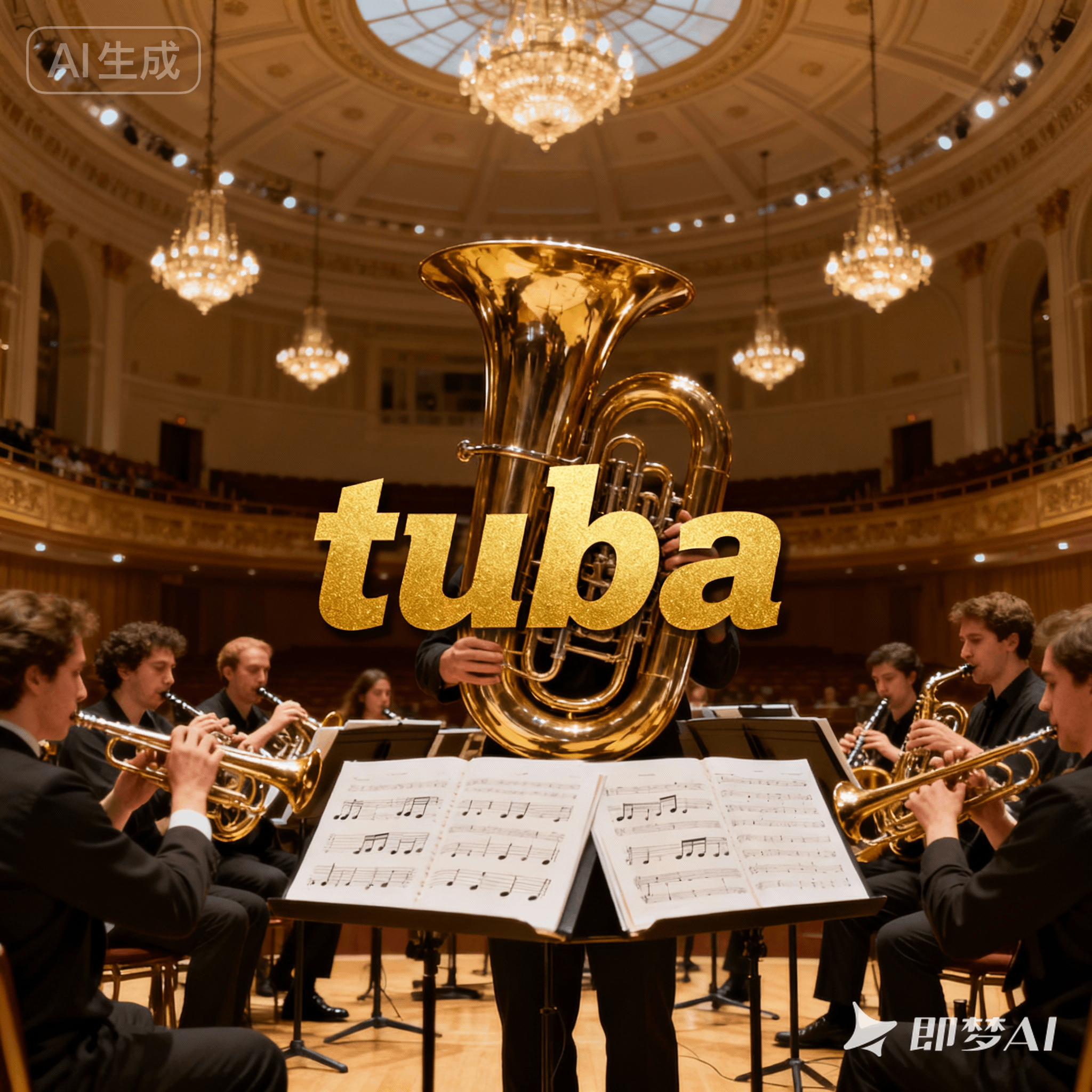 tuba是什么意思_tuba怎么读_音标'tju-bә