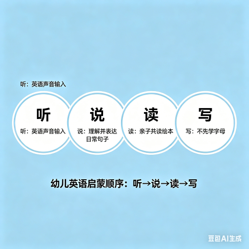 小孩英语启蒙先学什么