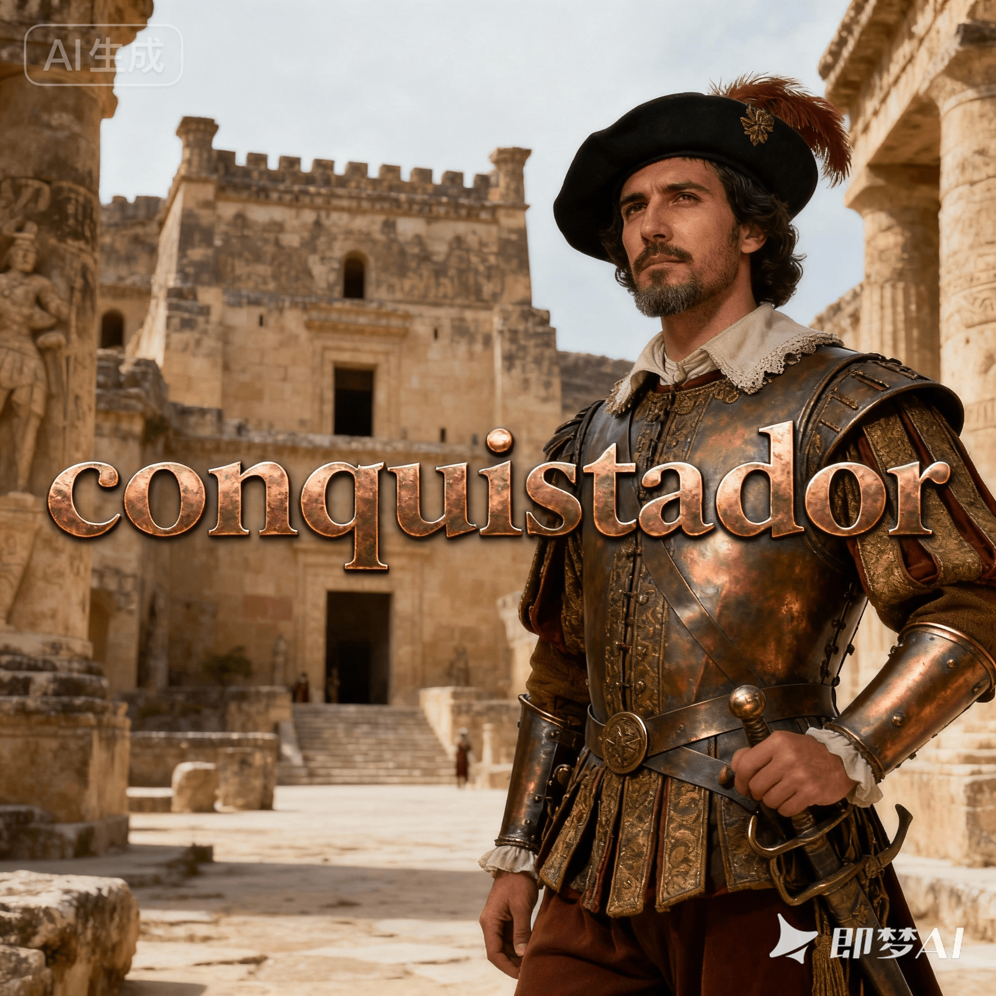 conquistador是什么意思_conquistador怎么读_音标kɒn'kwɪstədɔ-(r)