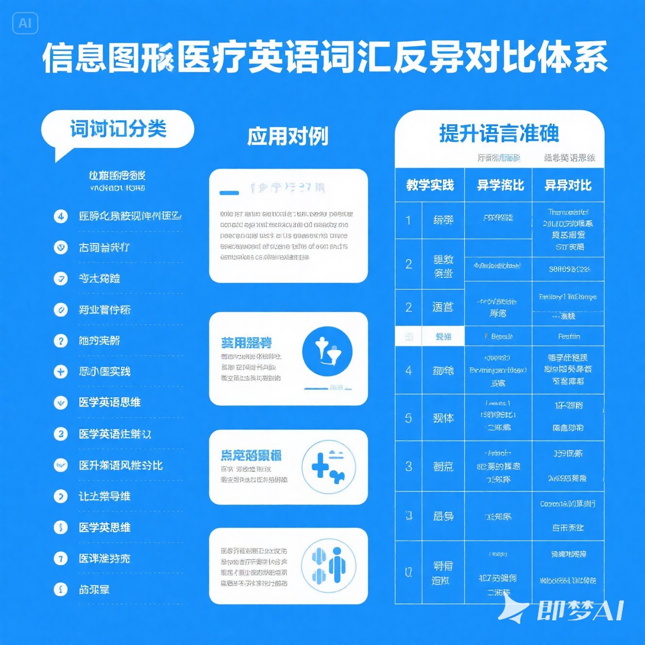 英语医院看病词汇反义词对比？