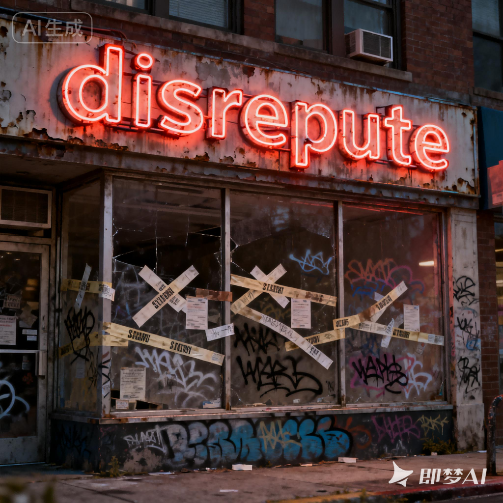 disrepute是什么意思_disrepute怎么读_音标ˌdɪsrɪˈpju-t