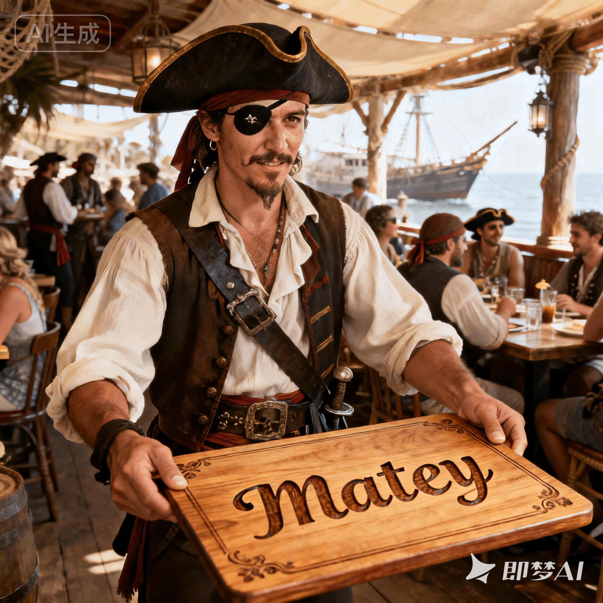 matey是什么意思_matey怎么读_音标ˈmeɪtɪ