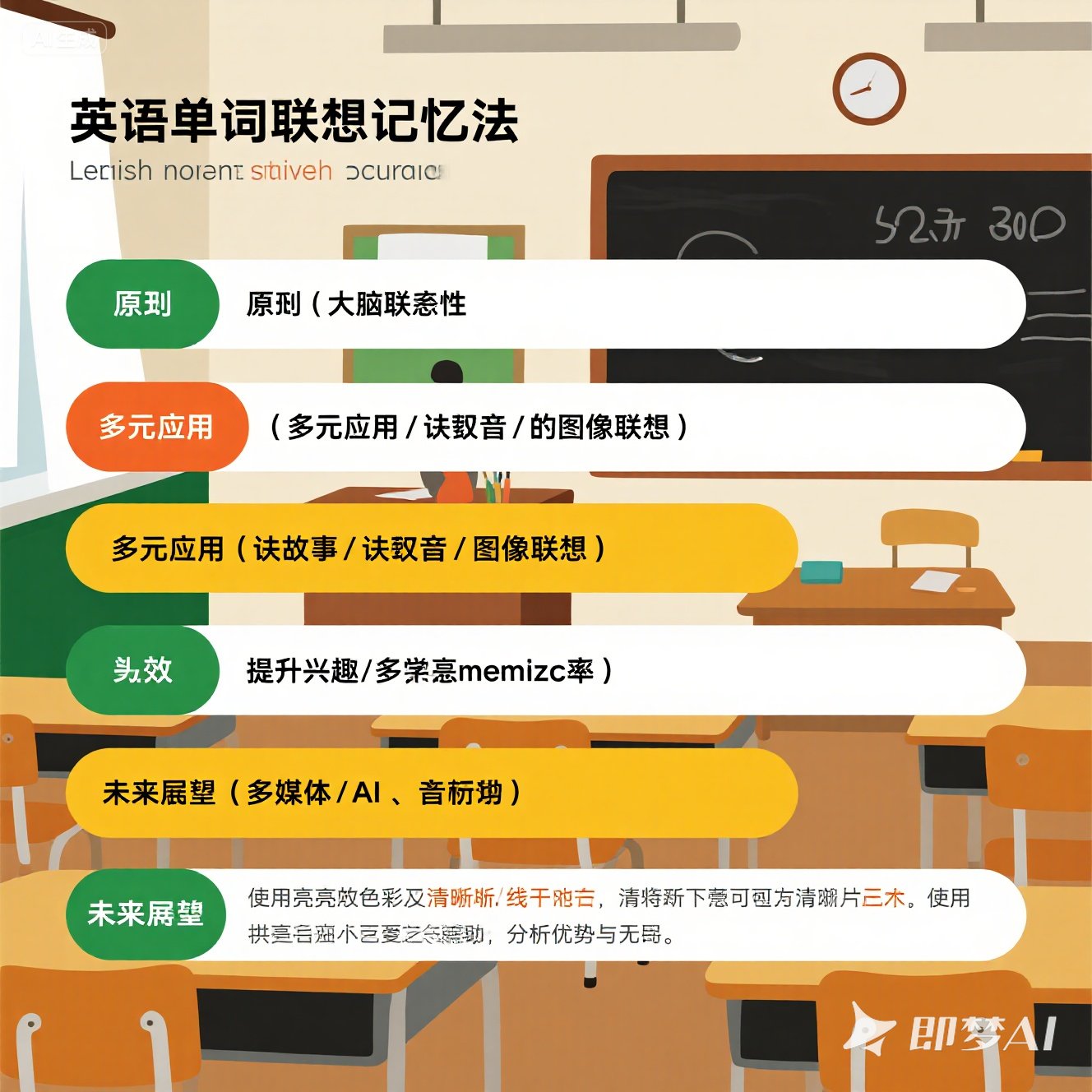 英语单词记忆法：联想记忆法？