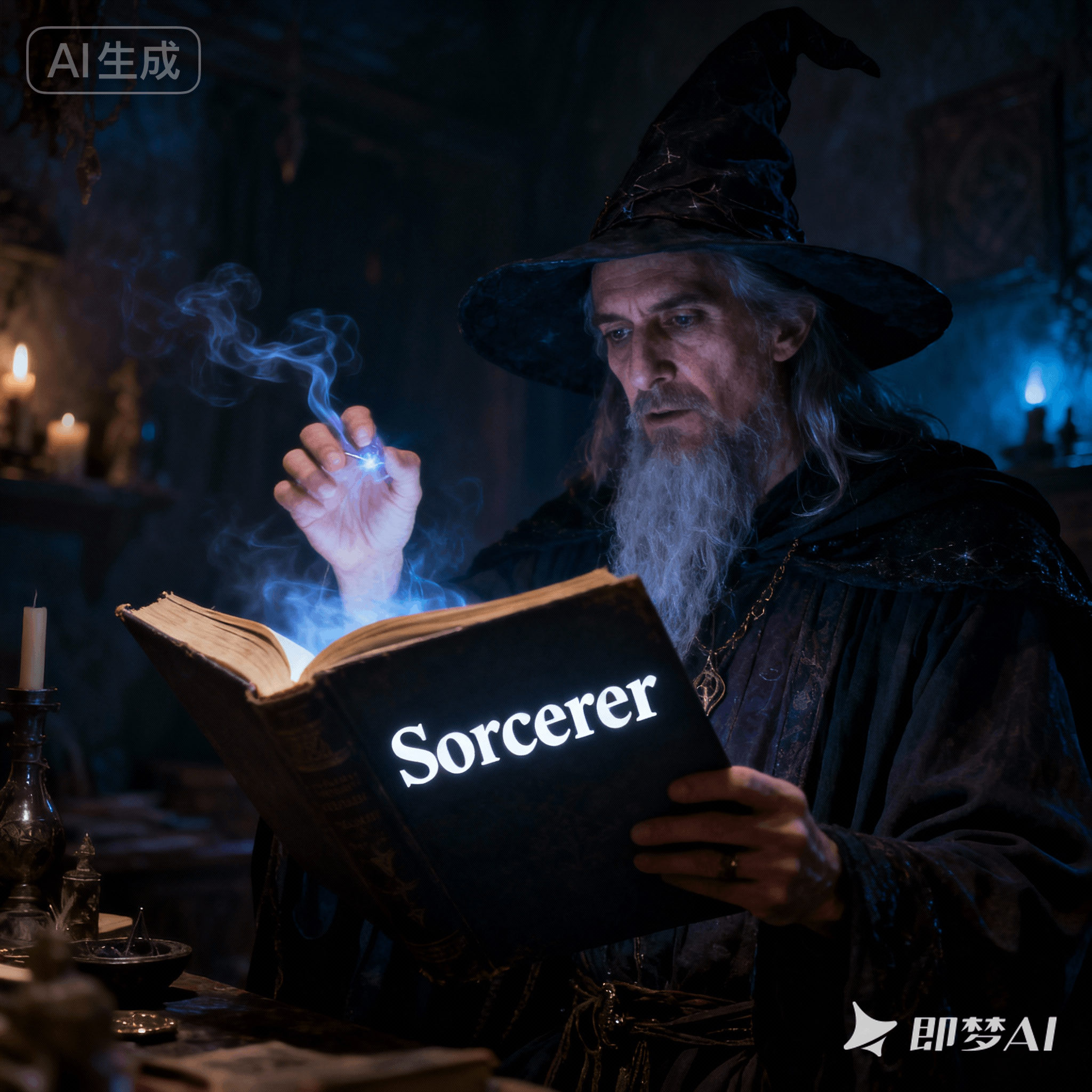 sorcerer是什么意思_sorcerer怎么读_音标'sɔ-sərə(r)