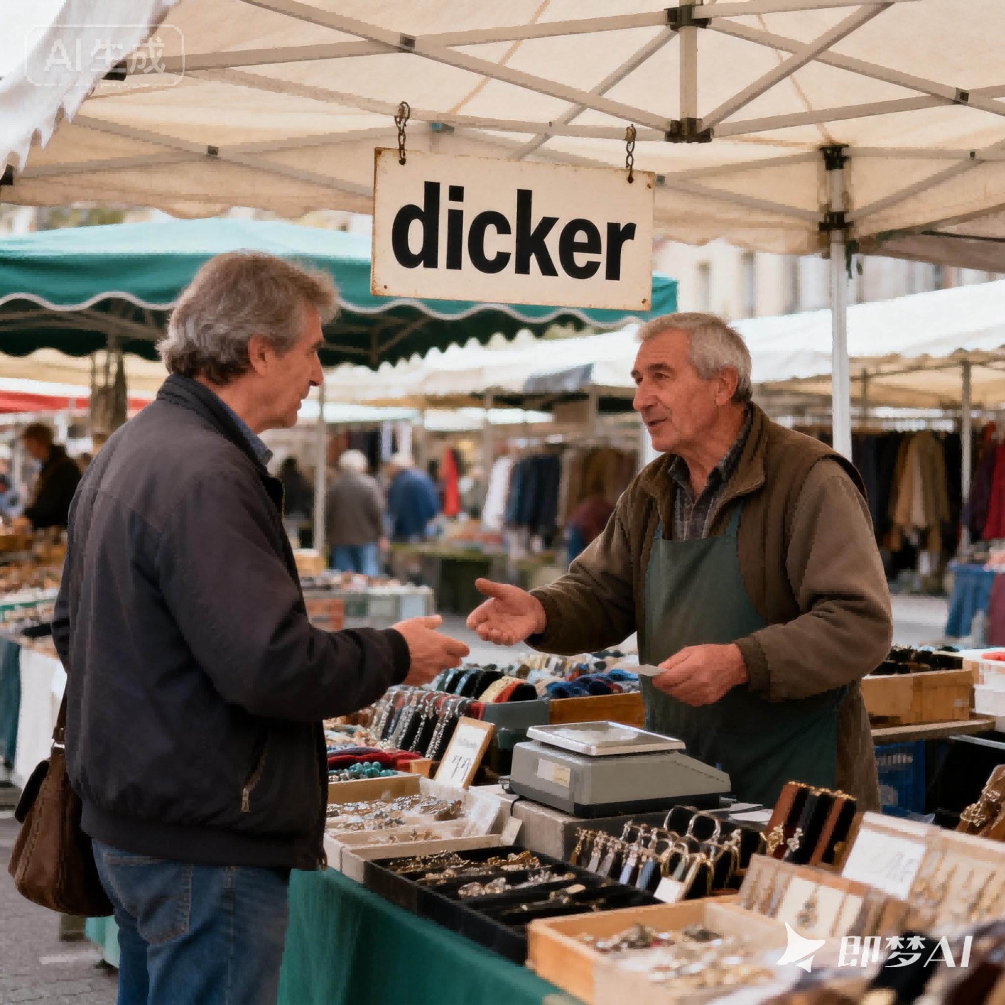 dicker是什么意思_dicker怎么读_音标'dɪkə(r)