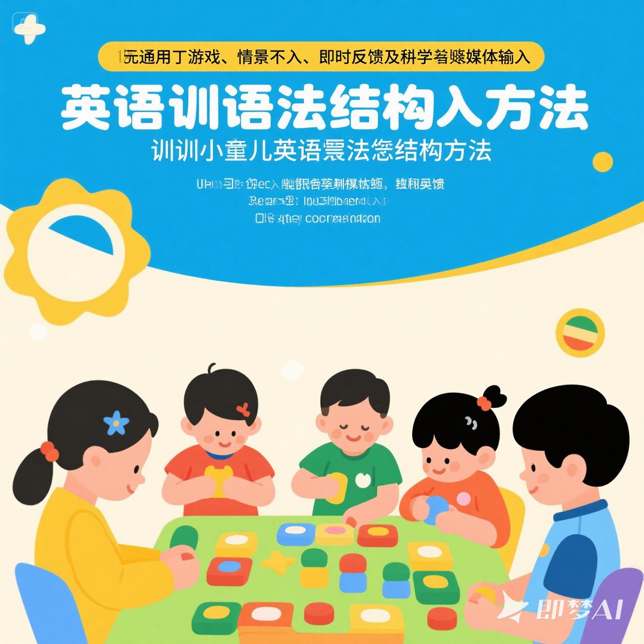 如何训练少儿英语的语法结构？