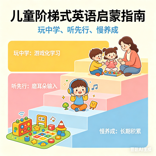 小朋友学英语怎么学