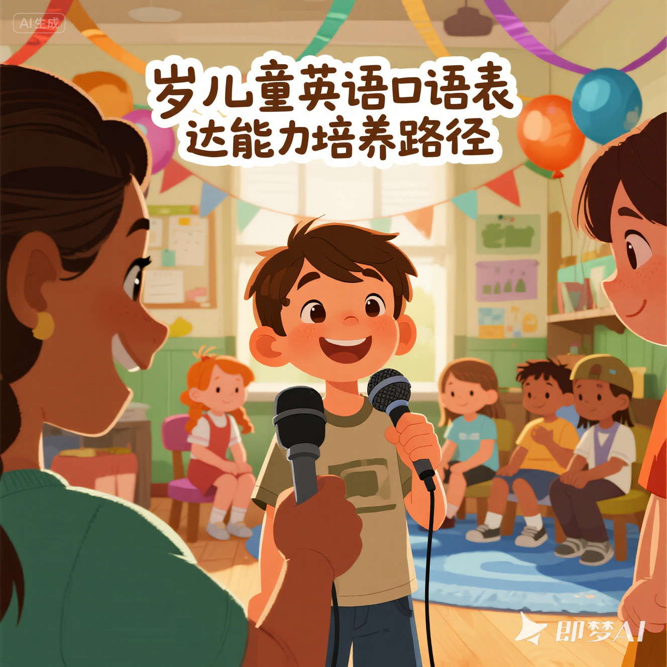 岁儿童英语口语表达能力培养？